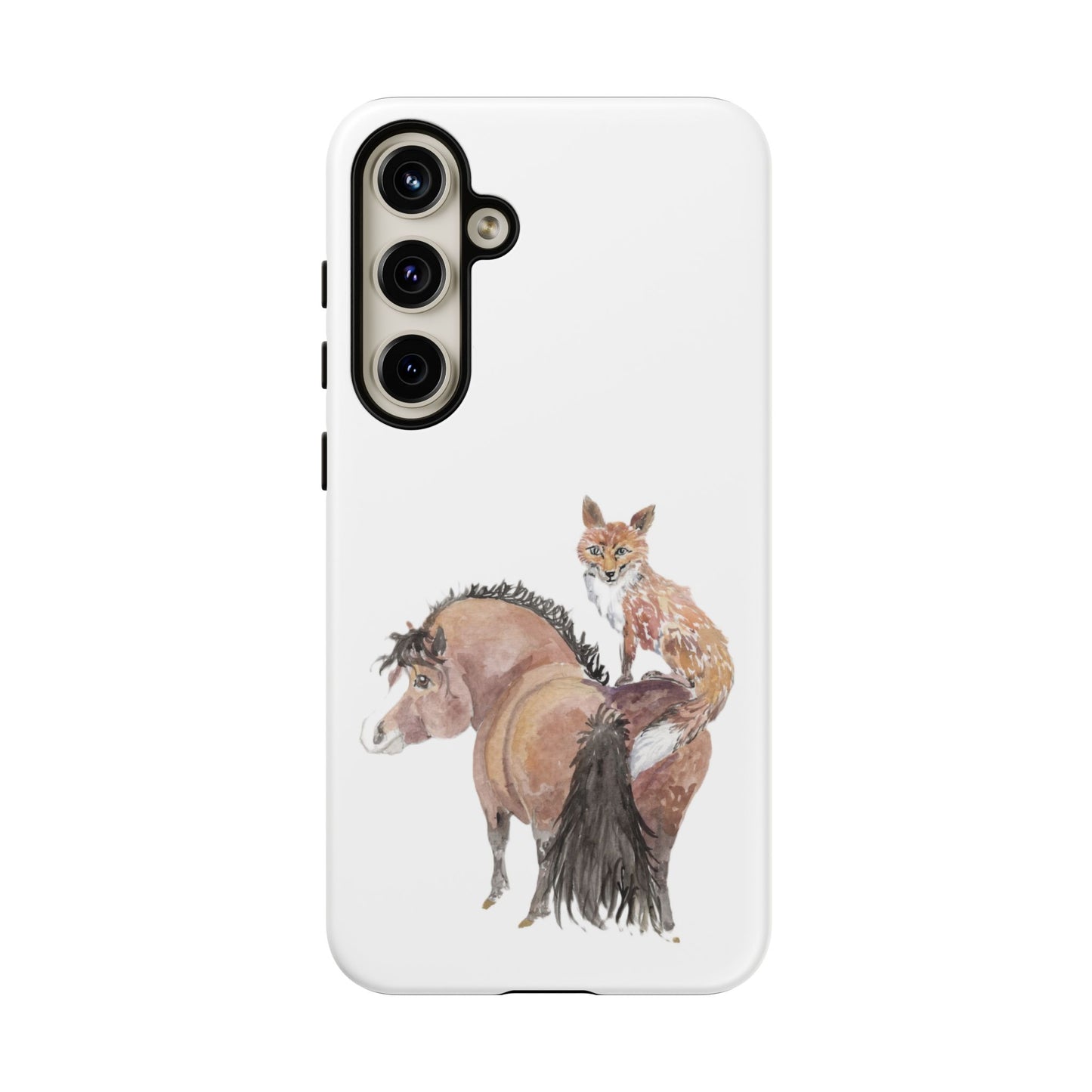 Adorable Little Pony and Fox Friend Tough Phone Case
