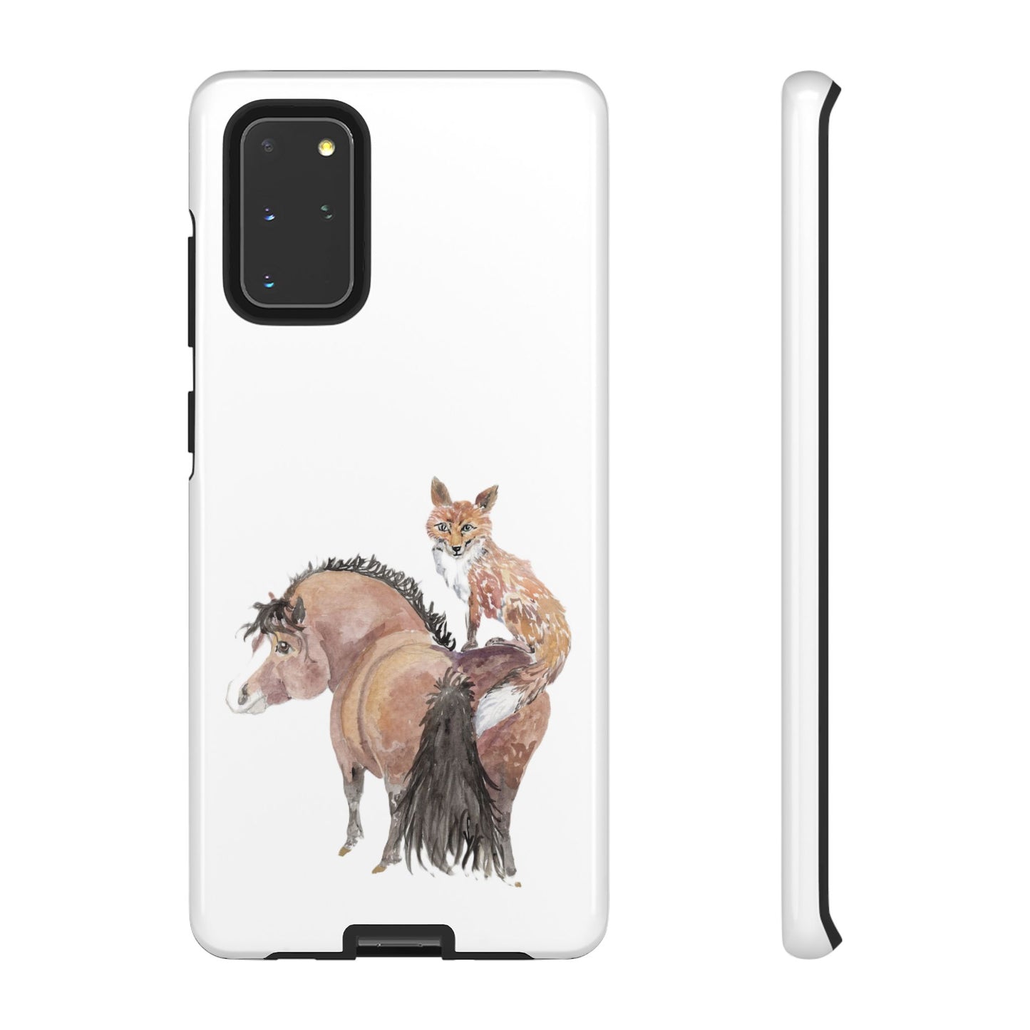 Adorable Little Pony and Fox Friend Tough Phone Case