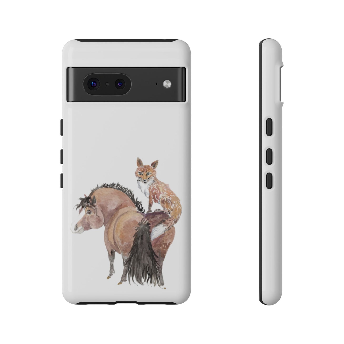 Adorable Little Pony and Fox Friend Tough Phone Case