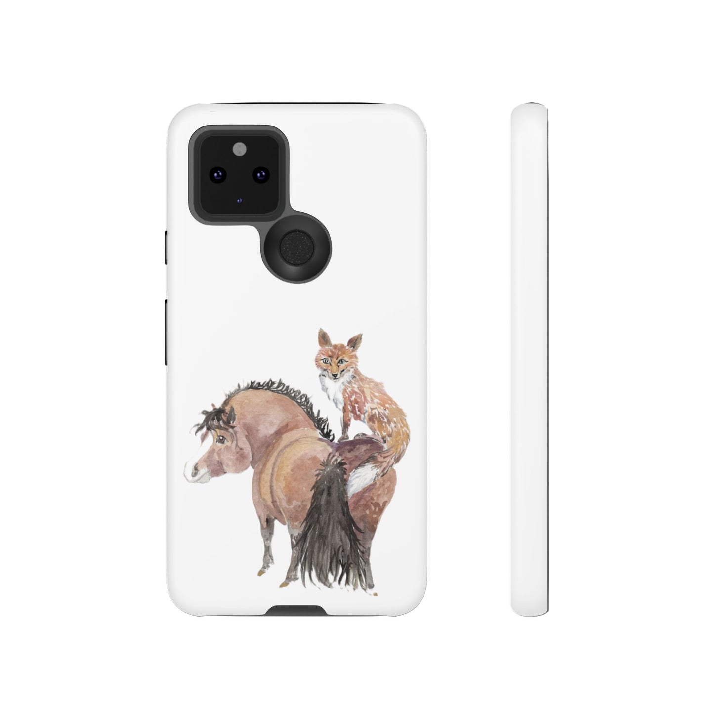 Adorable Little Pony and Fox Friend Tough Phone Case