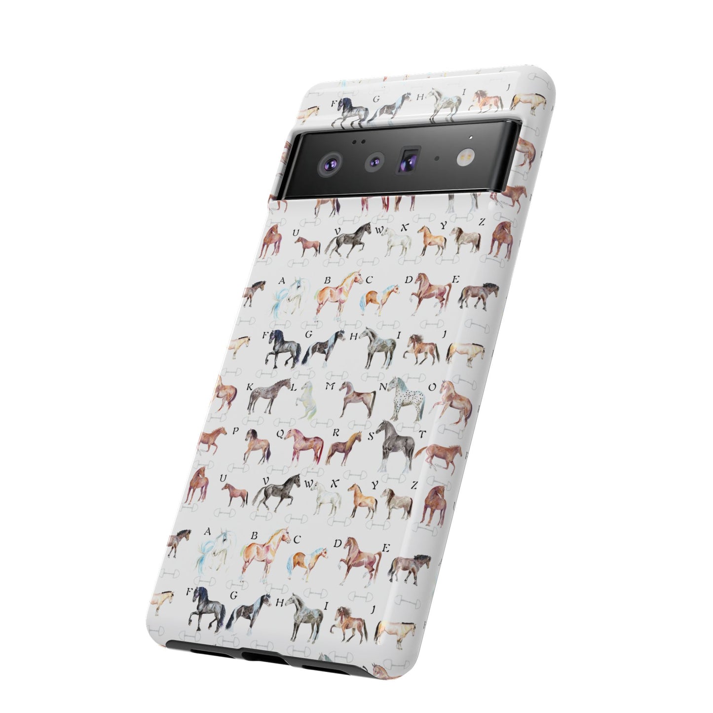 ABC Horse Breeds Tough Phone Case