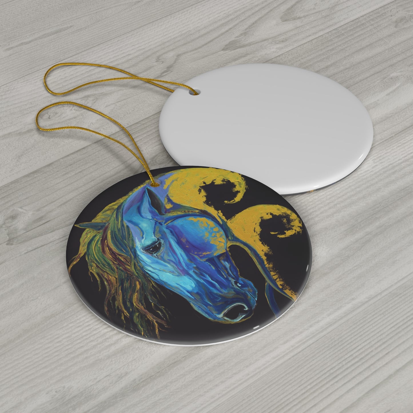 Sea Horse Crest Ornament - SonaEquestrian