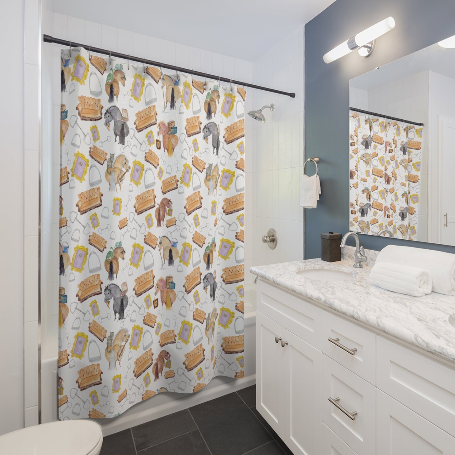 Shower Curtains - Adorable Friends Ponies