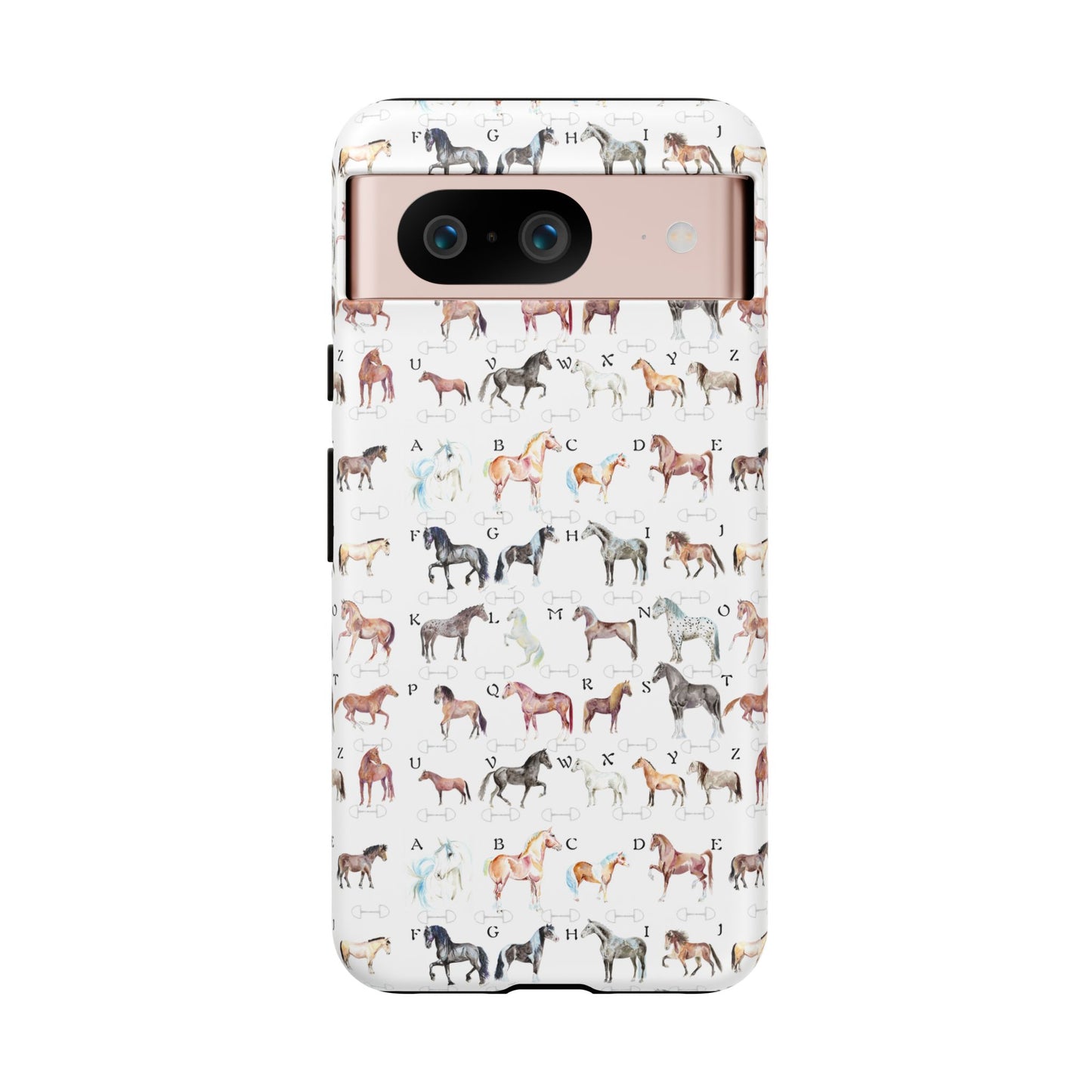 ABC Horse Breeds Tough Phone Case