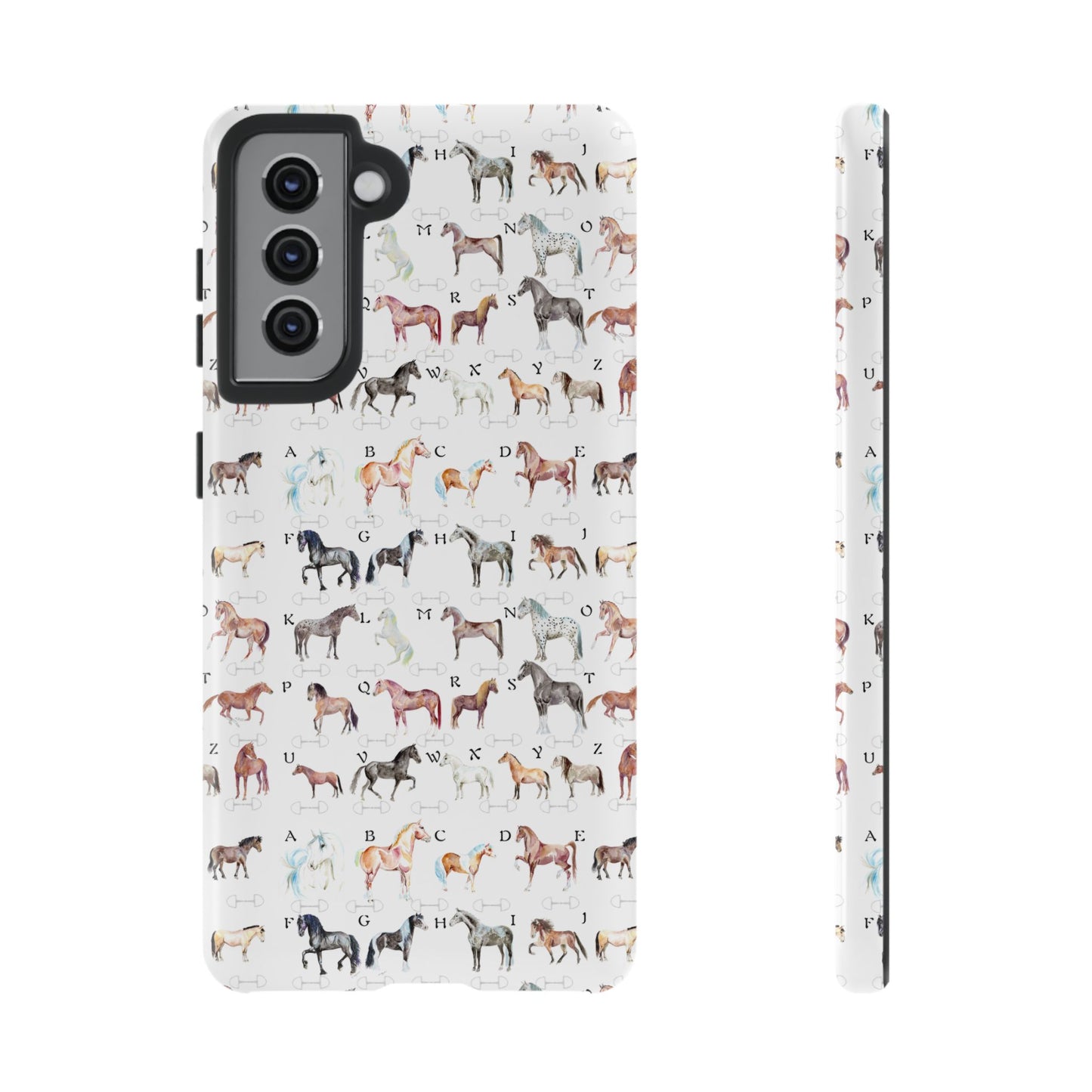 ABC Horse Breeds Tough Phone Case
