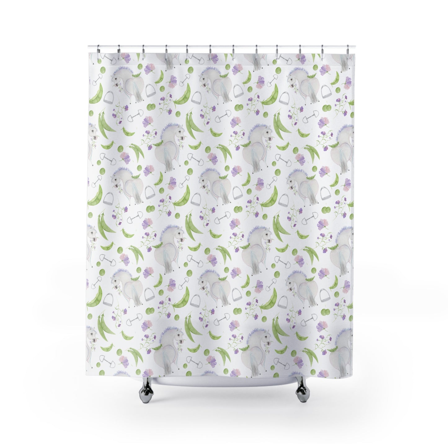 Shower Curtains - Adorable Little Pea