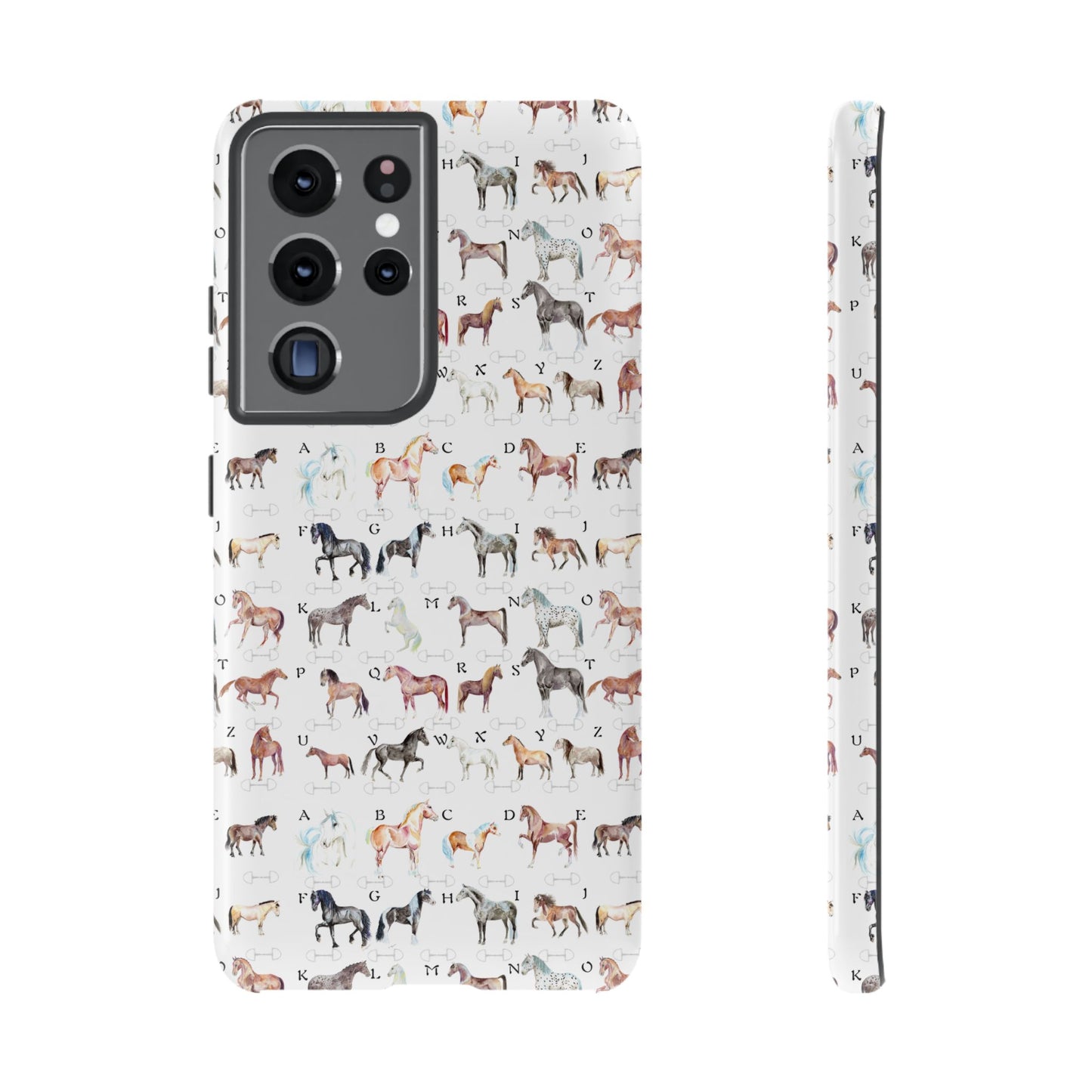 ABC Horse Breeds Tough Phone Case