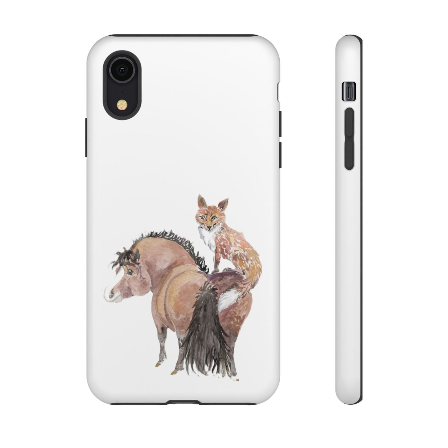 Adorable Little Pony and Fox Friend Tough Phone Case