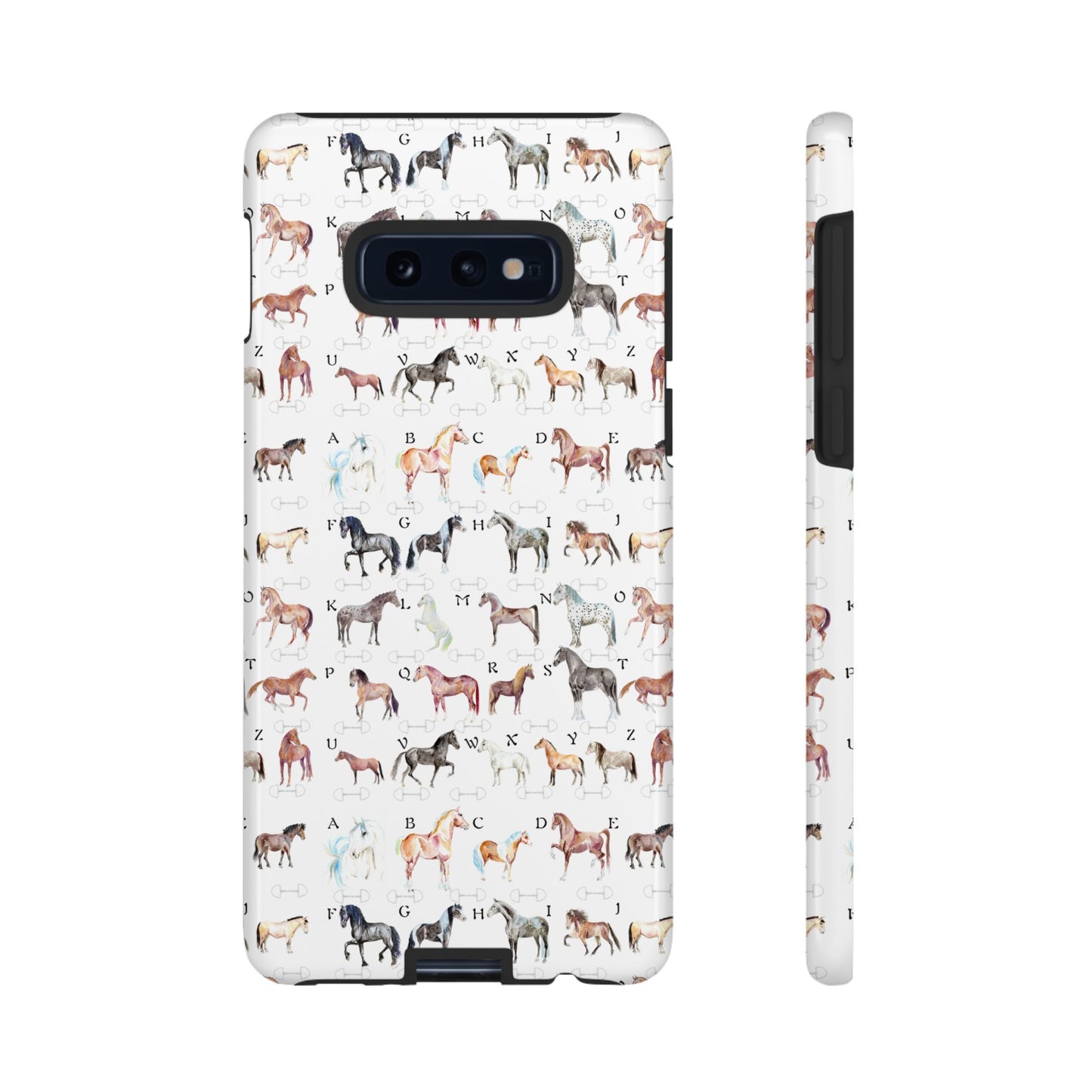 ABC Horse Breeds Tough Phone Case