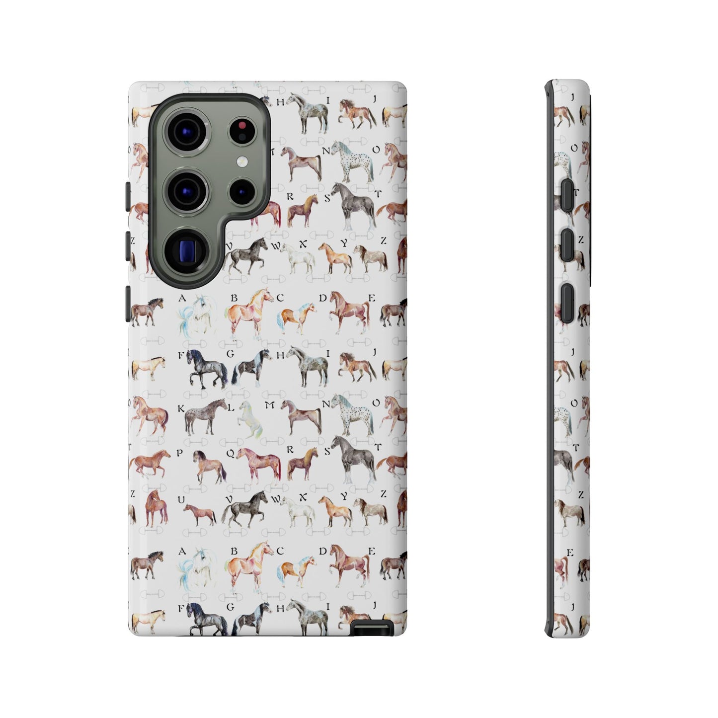 ABC Horse Breeds Tough Phone Case