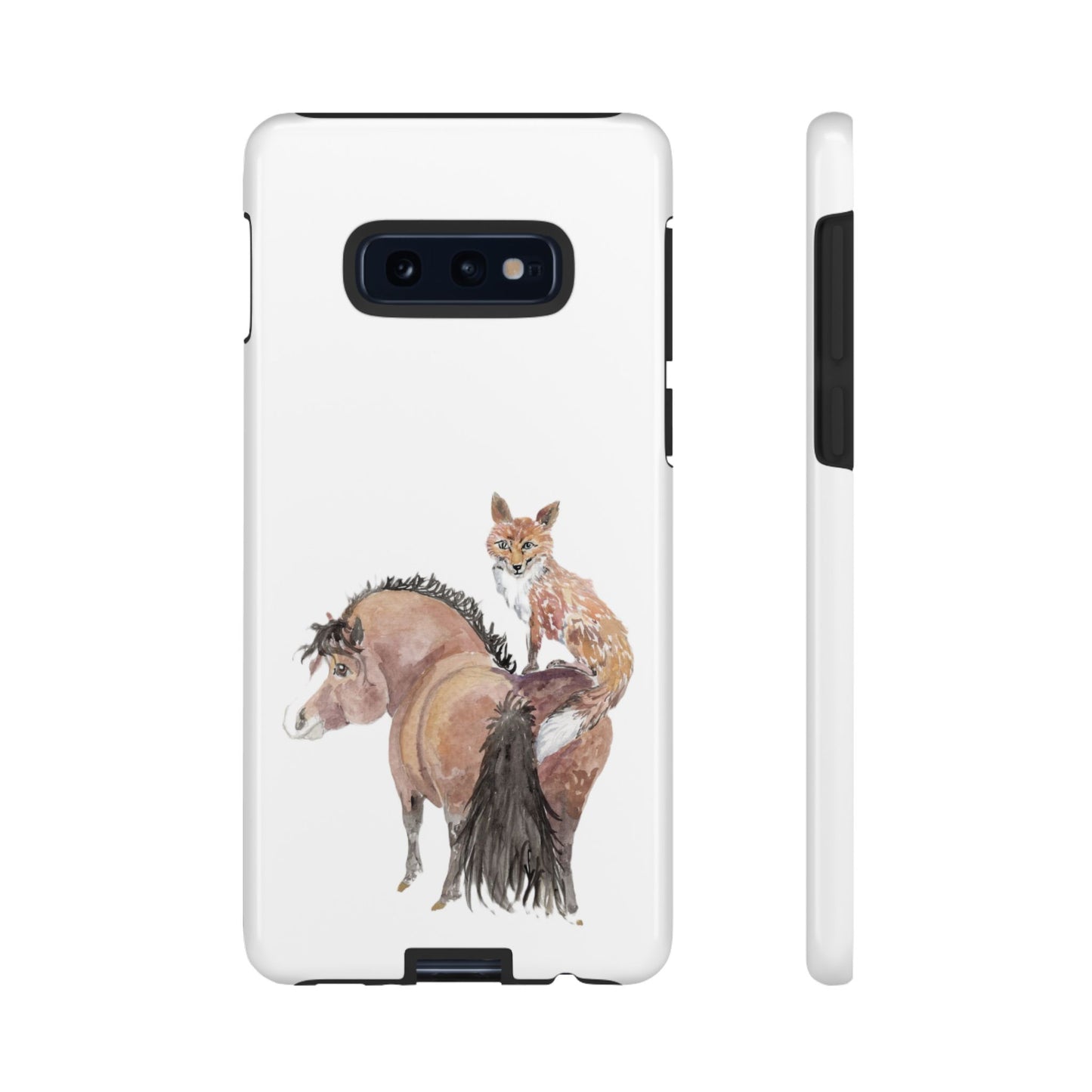 Adorable Little Pony and Fox Friend Tough Phone Case