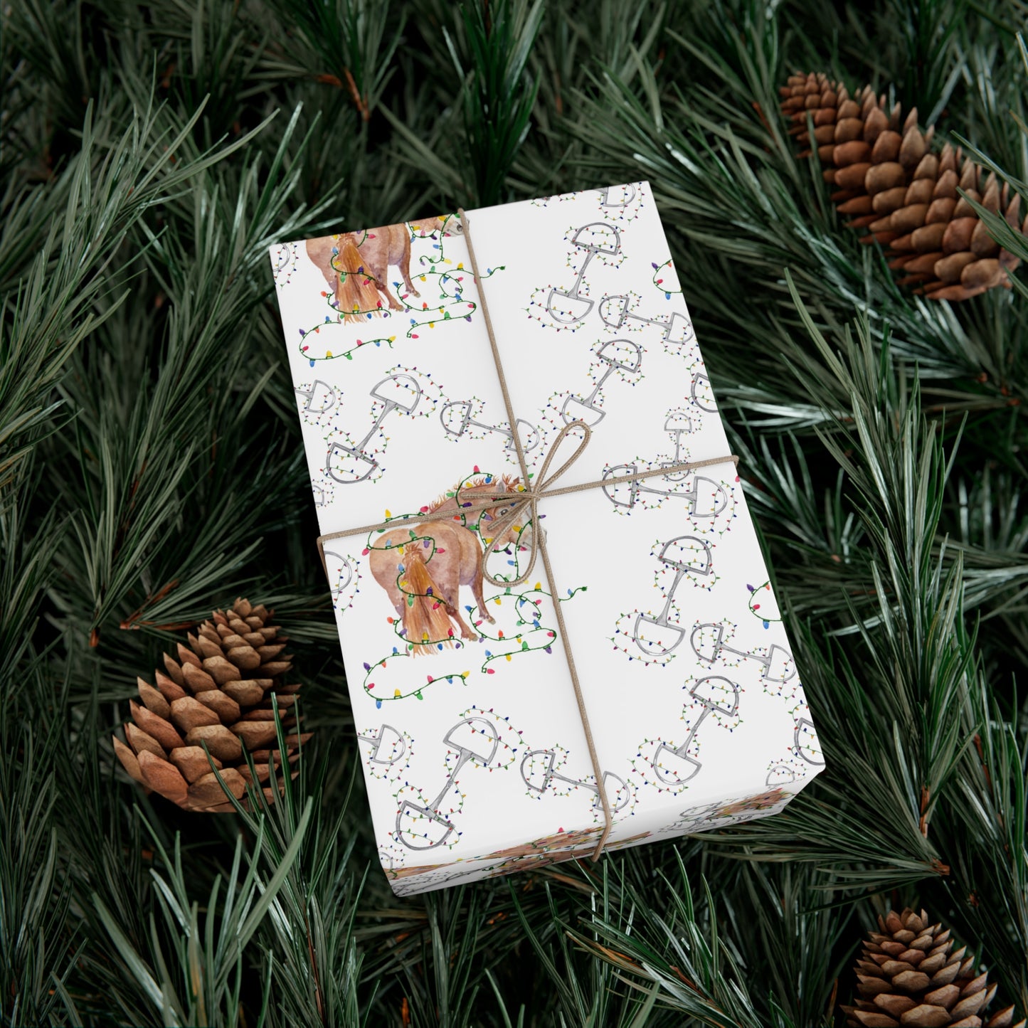 Adorable Holiday Helper Gift Wrap Papers