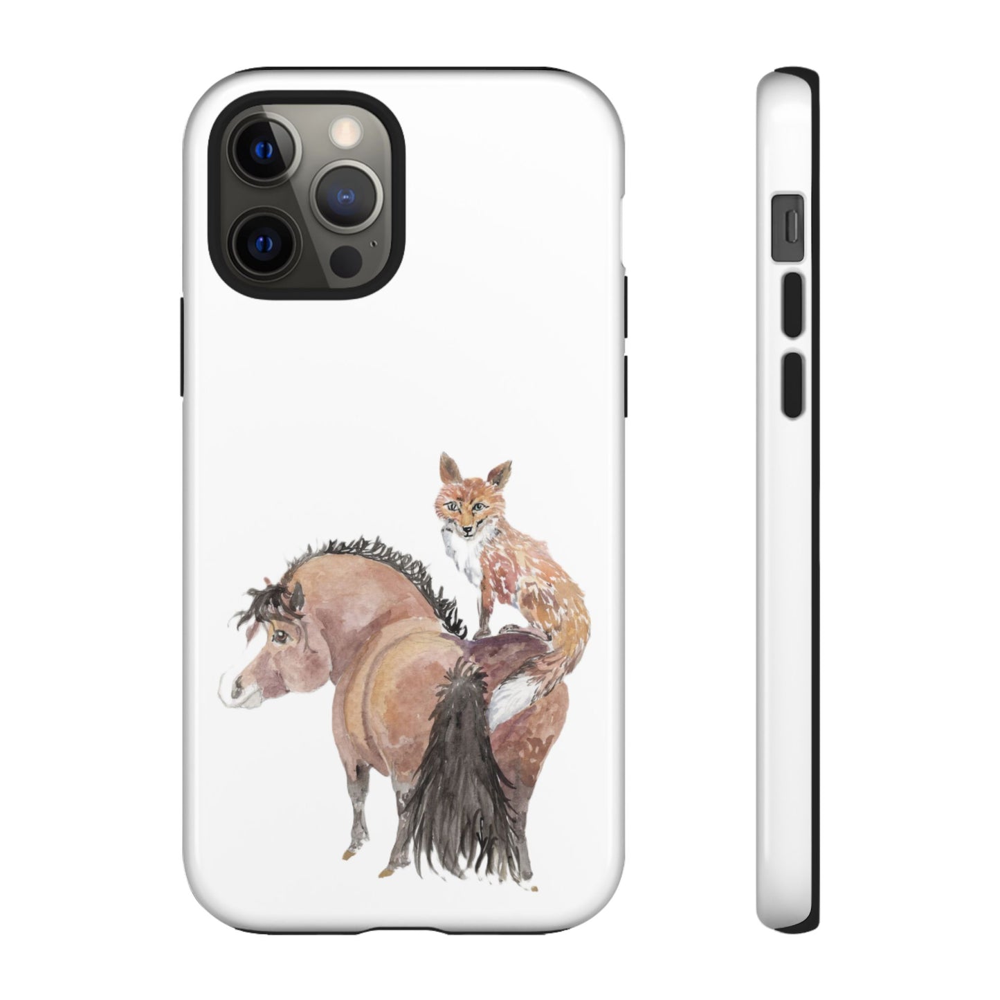 Adorable Little Pony and Fox Friend Tough Phone Case