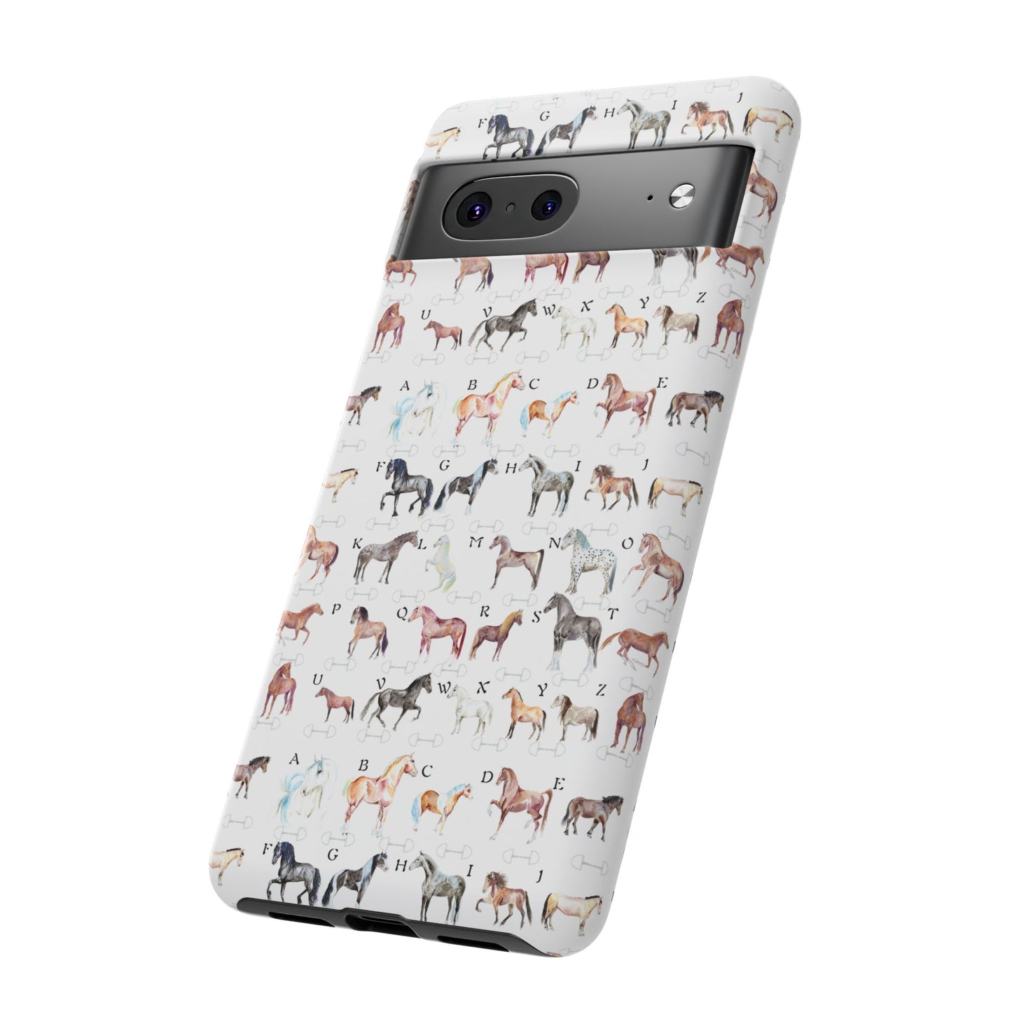 ABC Horse Breeds Tough Phone Case