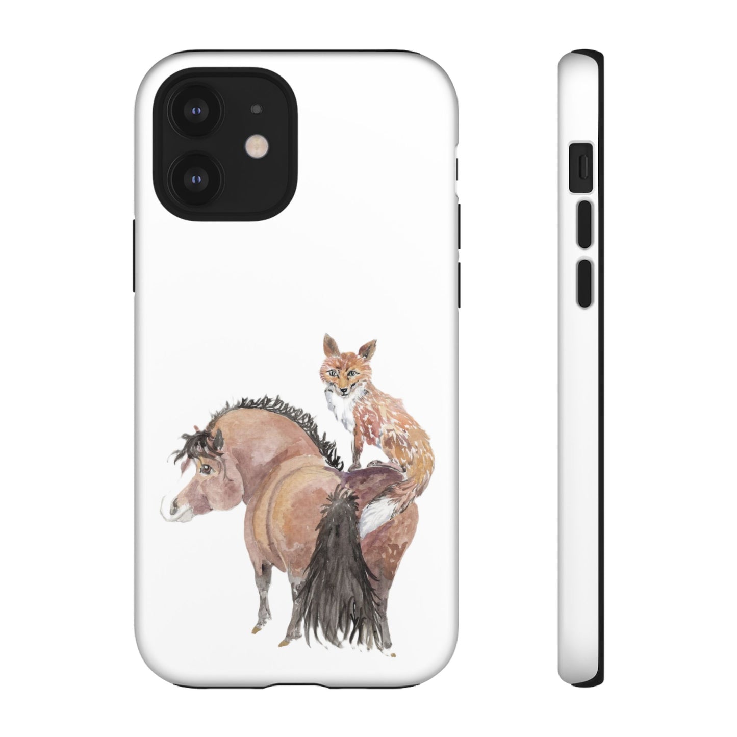 Adorable Little Pony and Fox Friend Tough Phone Case