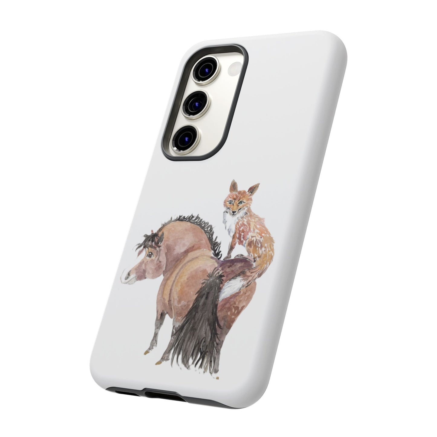 Adorable Little Pony and Fox Friend Tough Phone Case