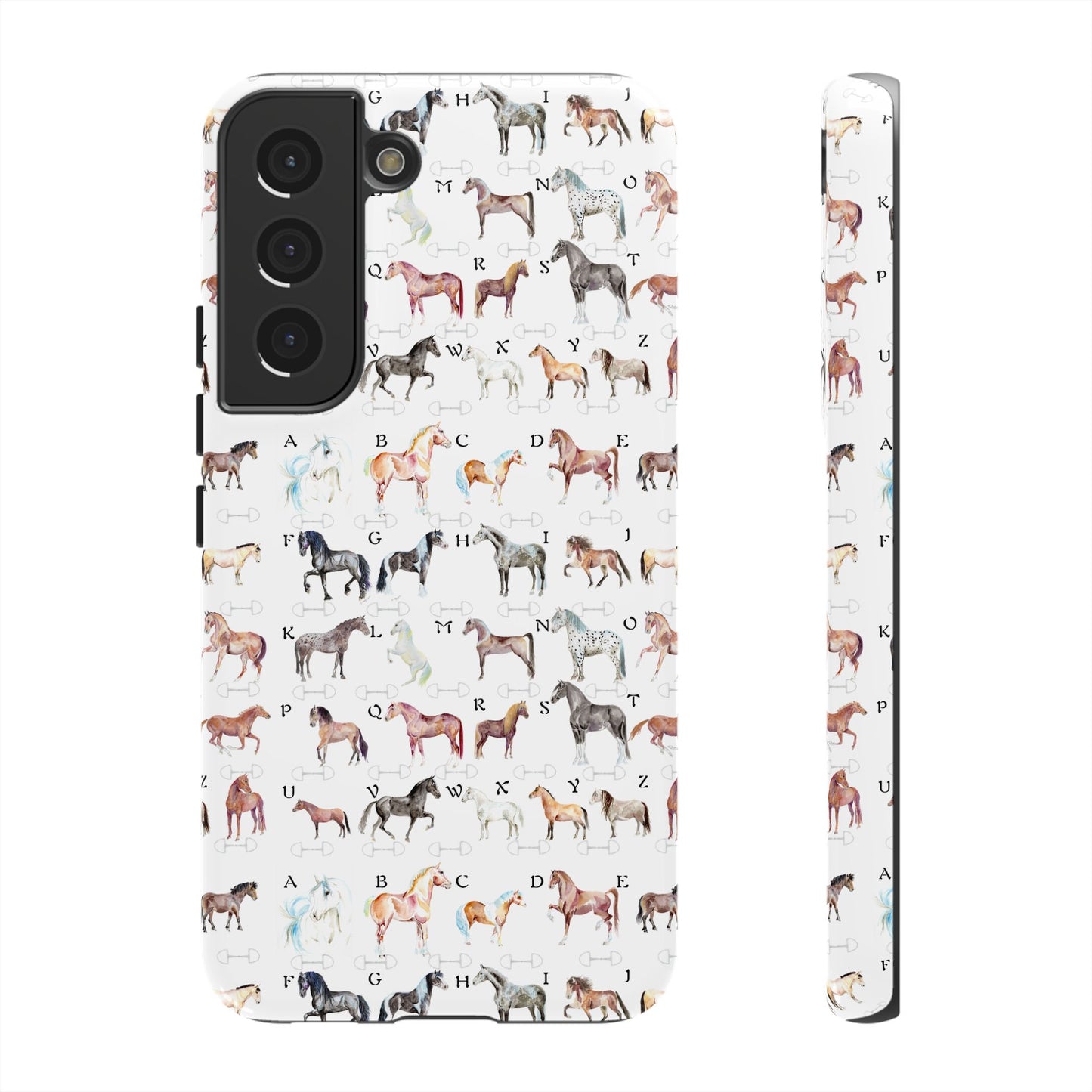 ABC Horse Breeds Tough Phone Case
