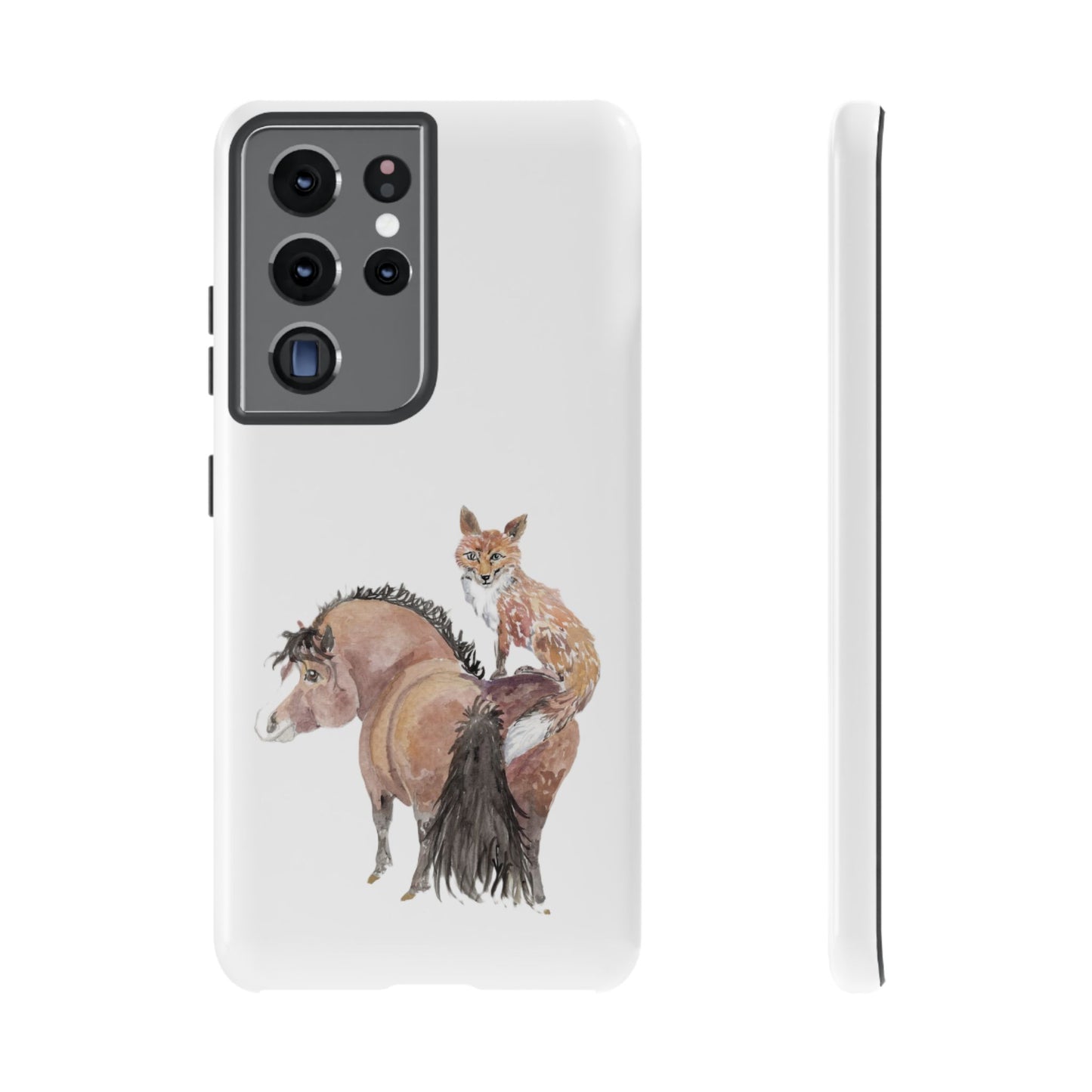 Adorable Little Pony and Fox Friend Tough Phone Case