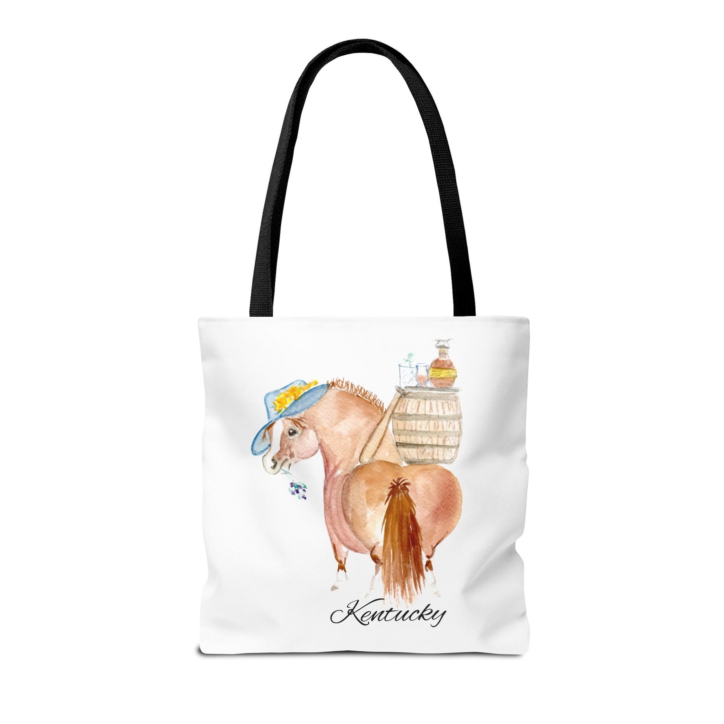 Kentucky Horse Tote Bag - Whimsical Equestrian Design