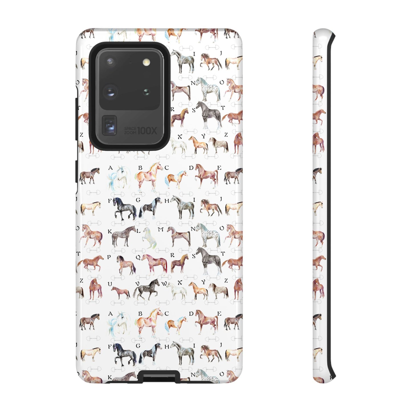ABC Horse Breeds Tough Phone Case
