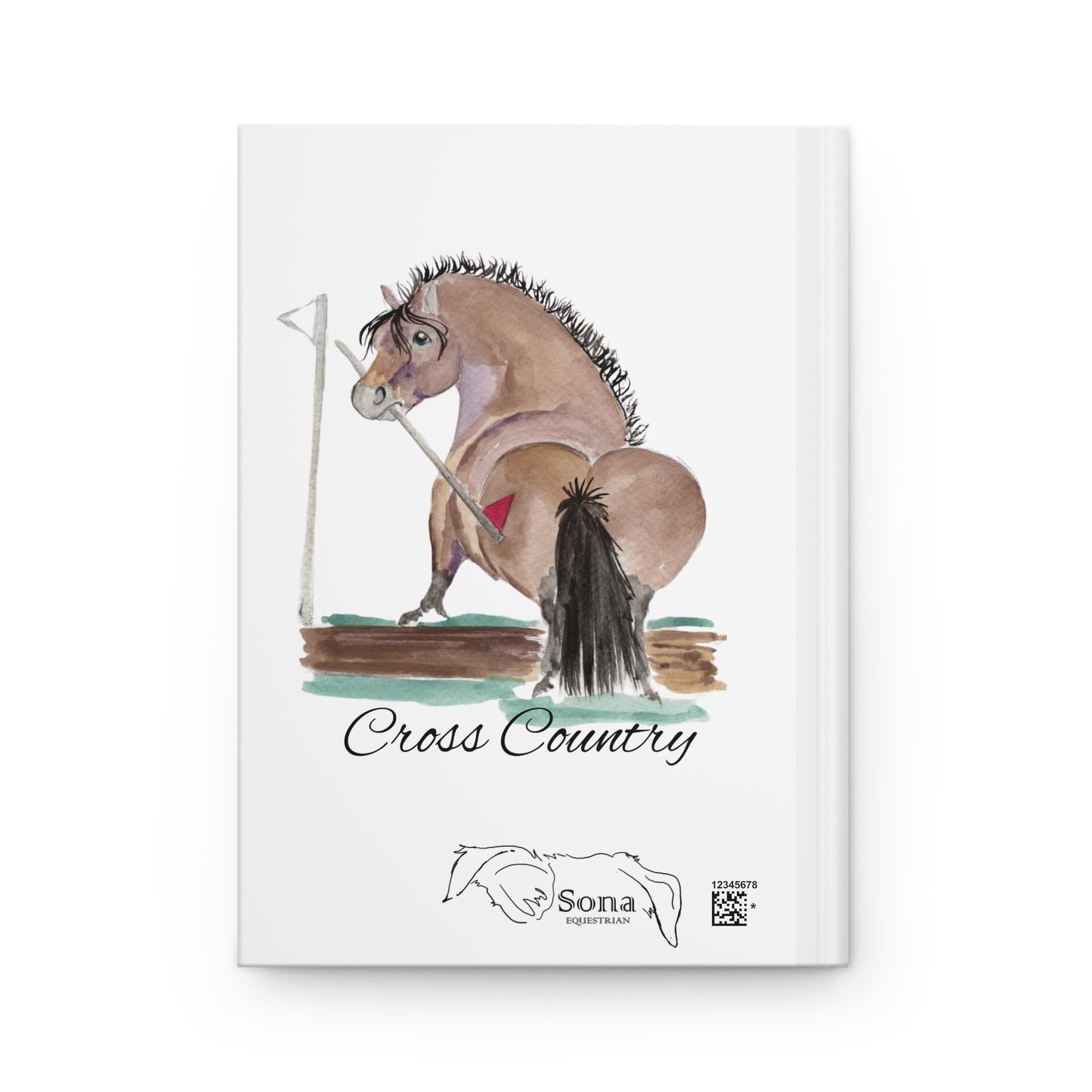 Hardcover Journal Matte -Adorable Little Cross Country