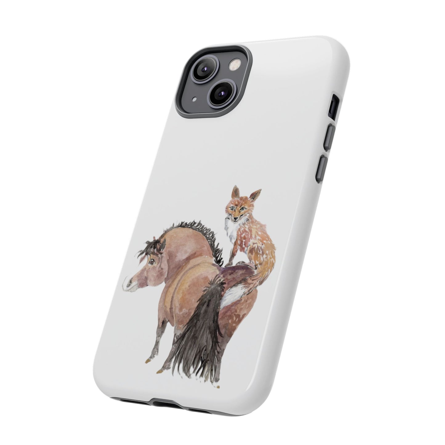 Adorable Little Pony and Fox Friend Tough Phone Case