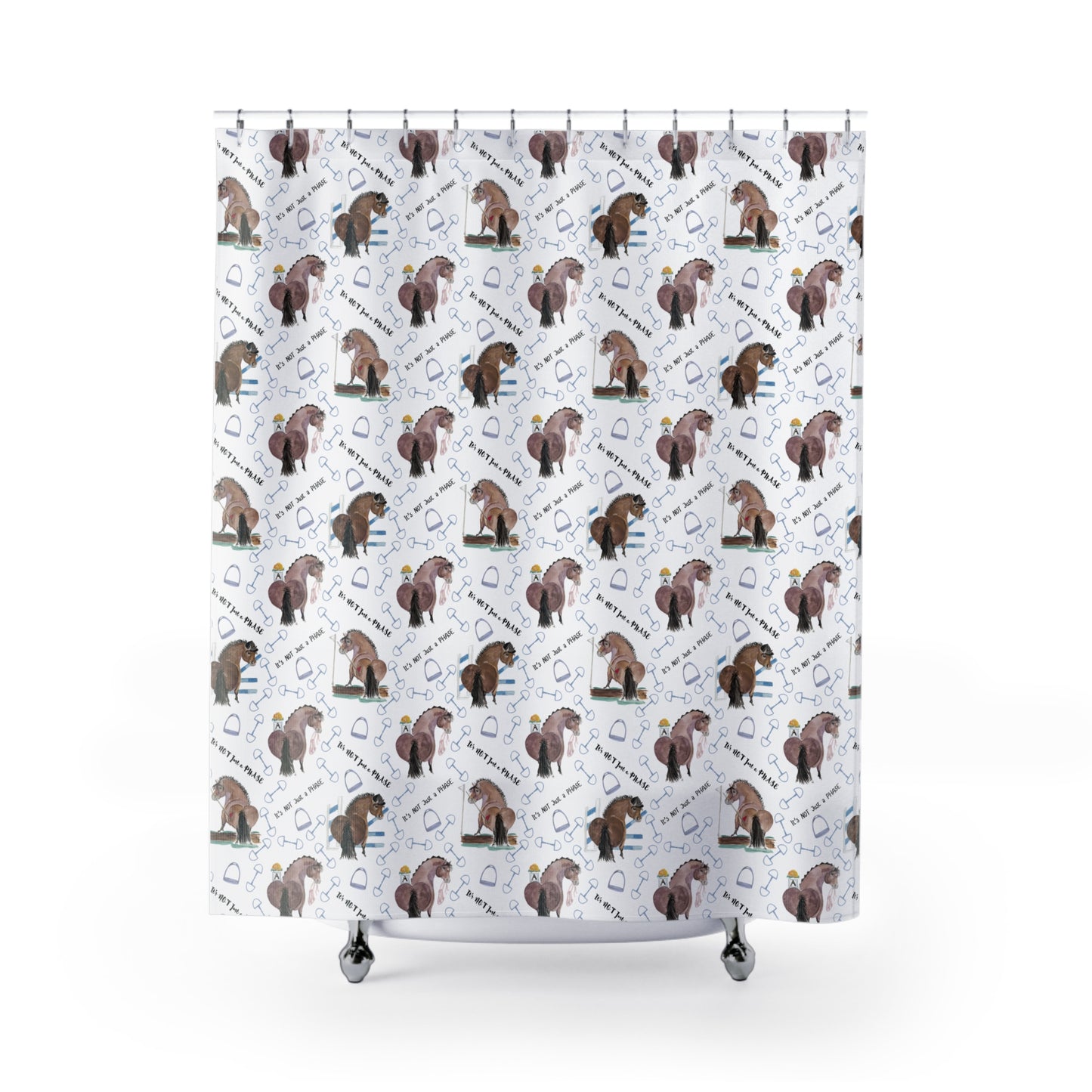 Shower Curtains - Adorable Little not just a phase