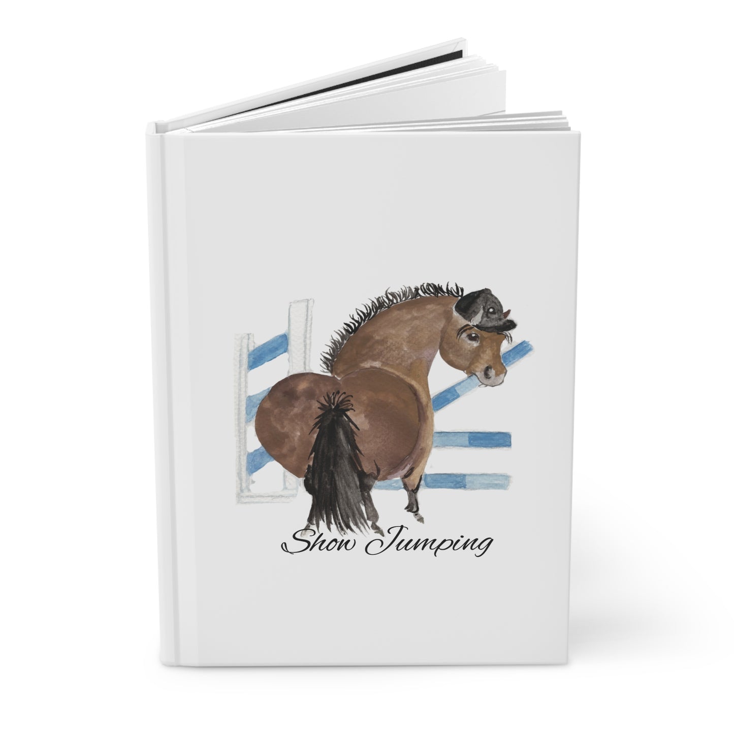 Hardcover Journal Matte -Show Jumping