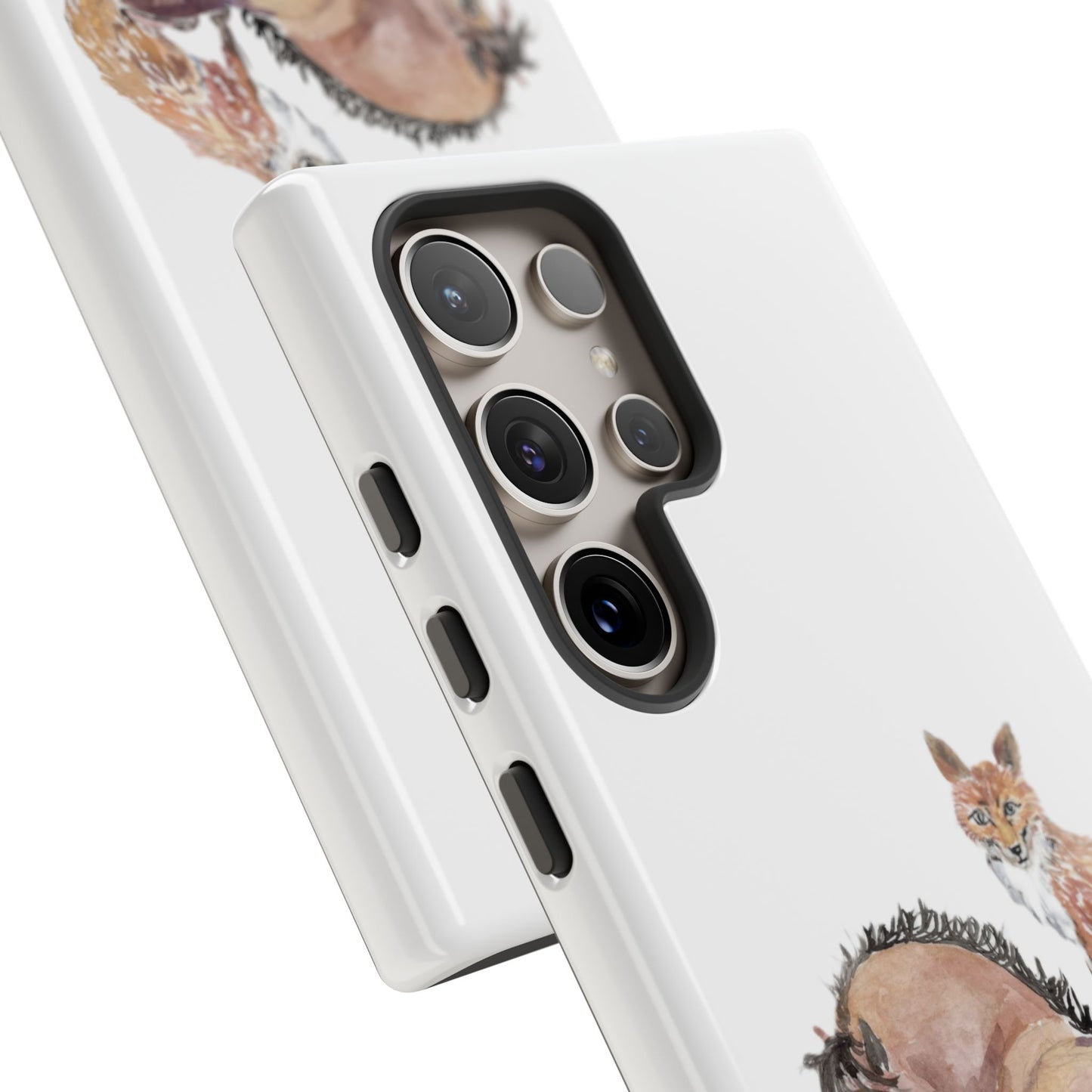 Adorable Little Pony and Fox Friend Tough Phone Case