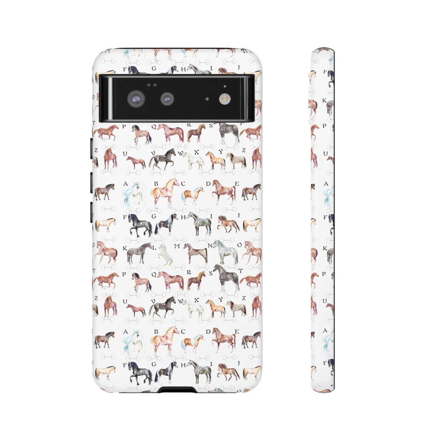 ABC Horse Breeds Tough Phone Case
