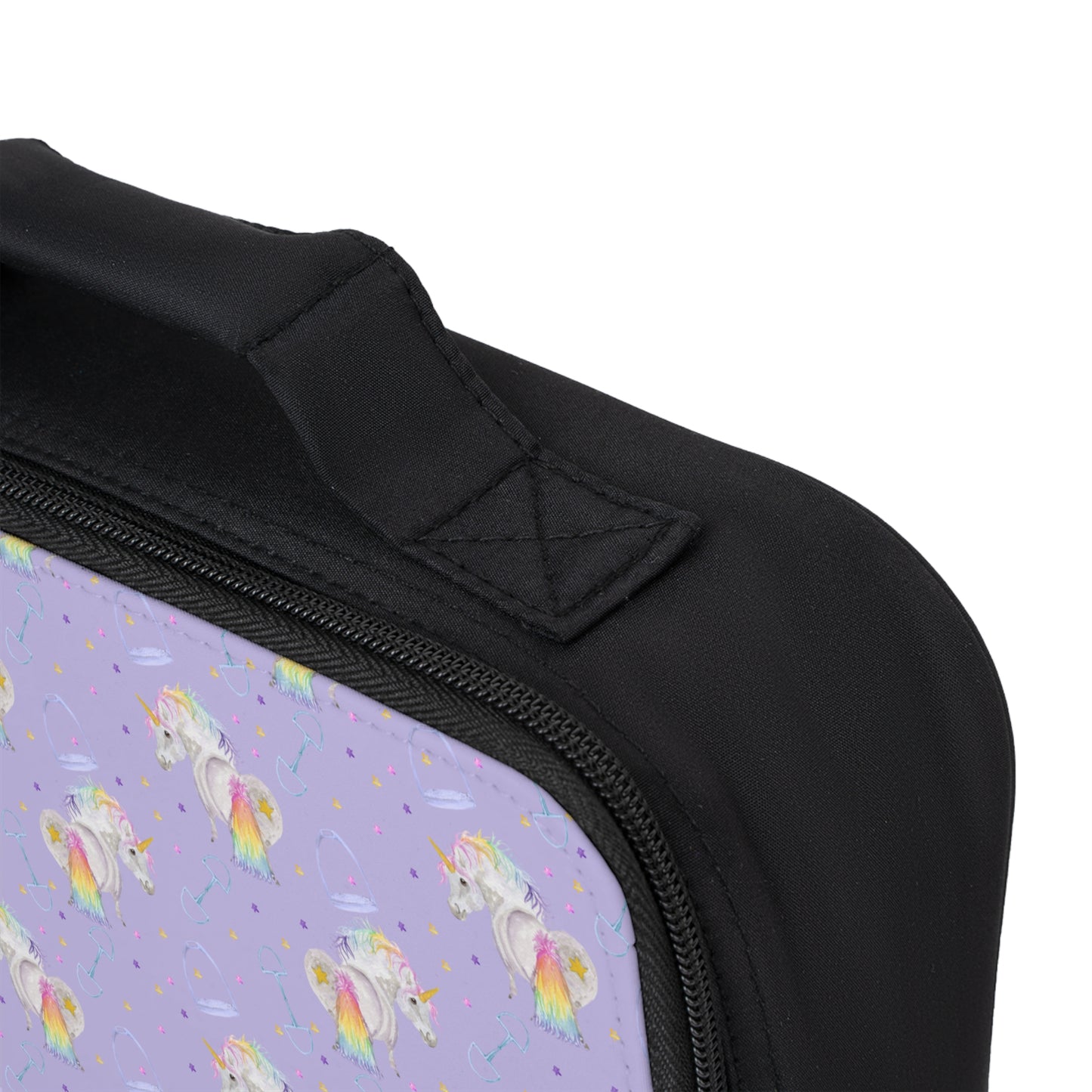 Adorable little Unicorn - Lavender Lunch Bag
