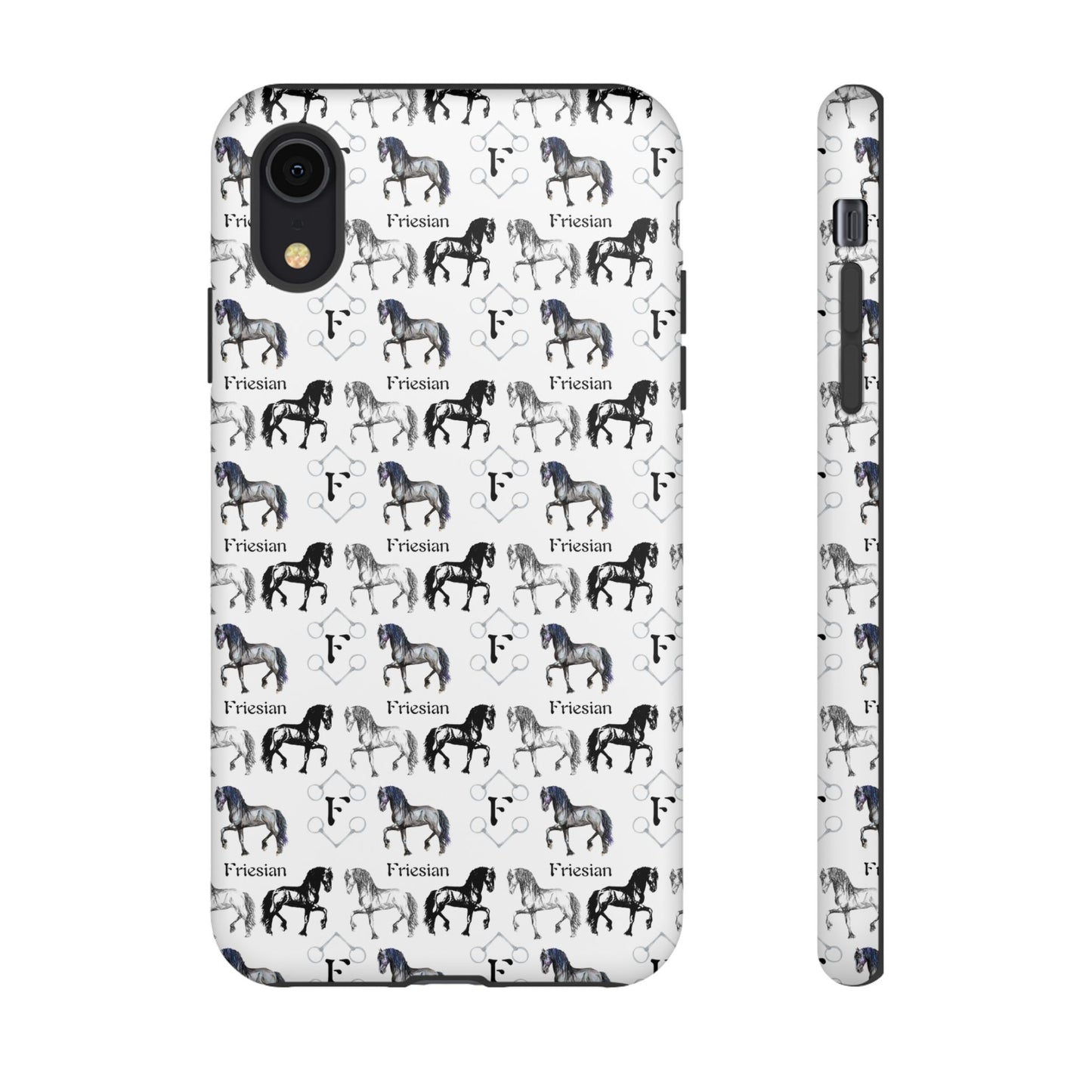 F is for Friesian Tough Phone Case
