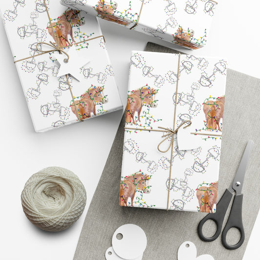 Adorable Holiday Helper  Gift Wrap Papers
