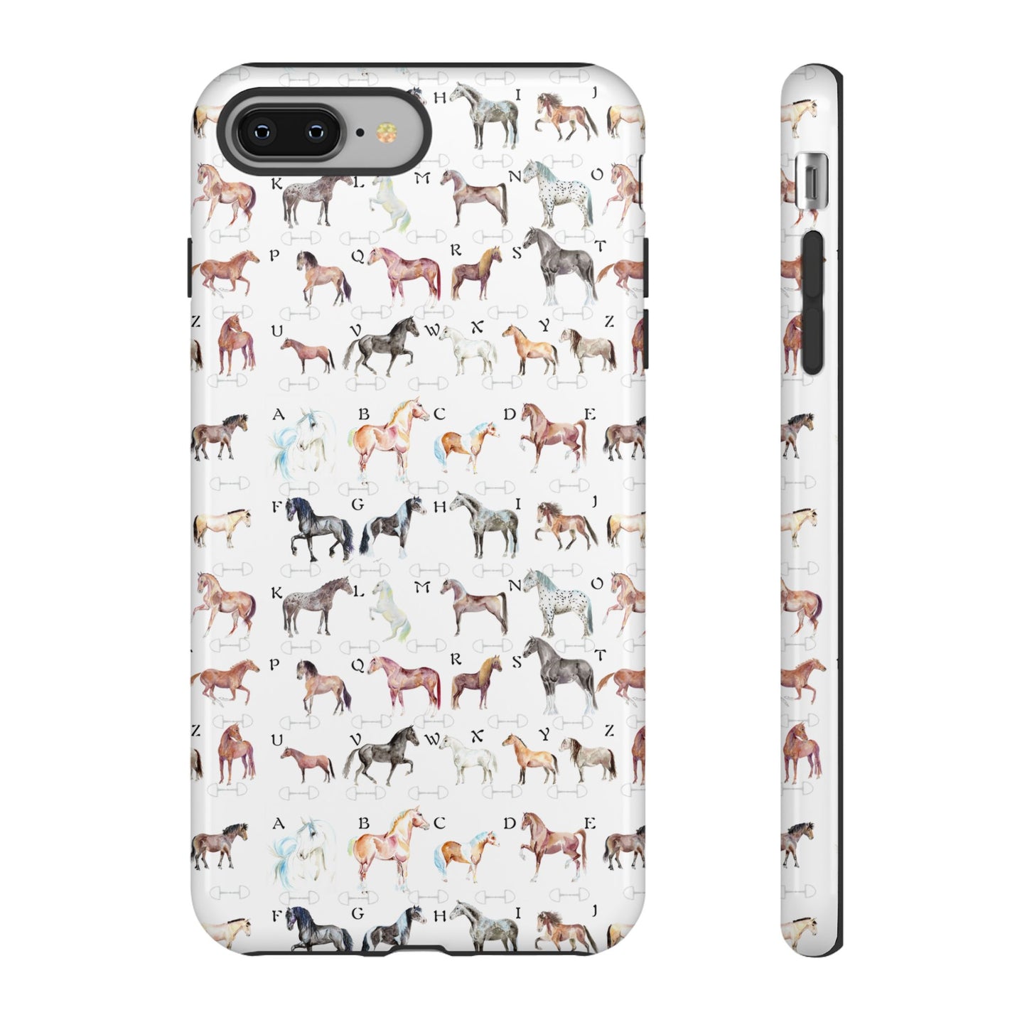 ABC Horse Breeds Tough Phone Case