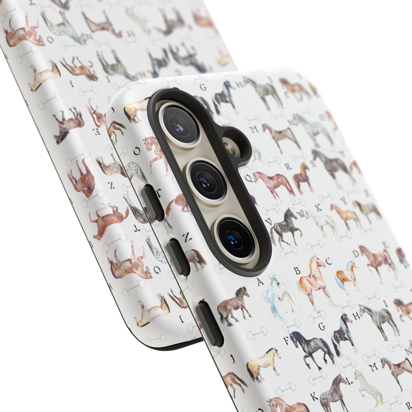 ABC Horse Breeds Tough Phone Case
