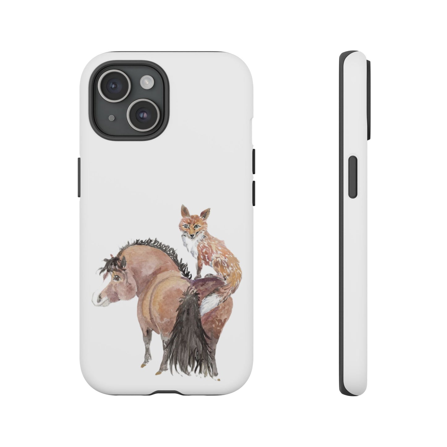 Adorable Little Pony and Fox Friend Tough Phone Case