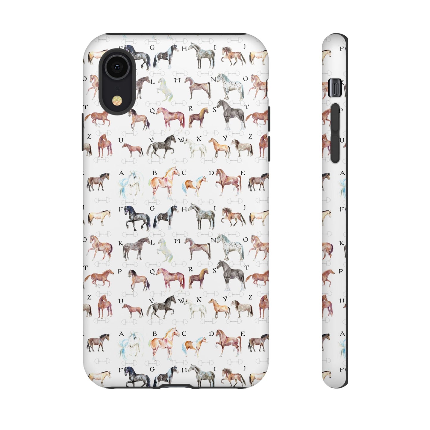 ABC Horse Breeds Tough Phone Case