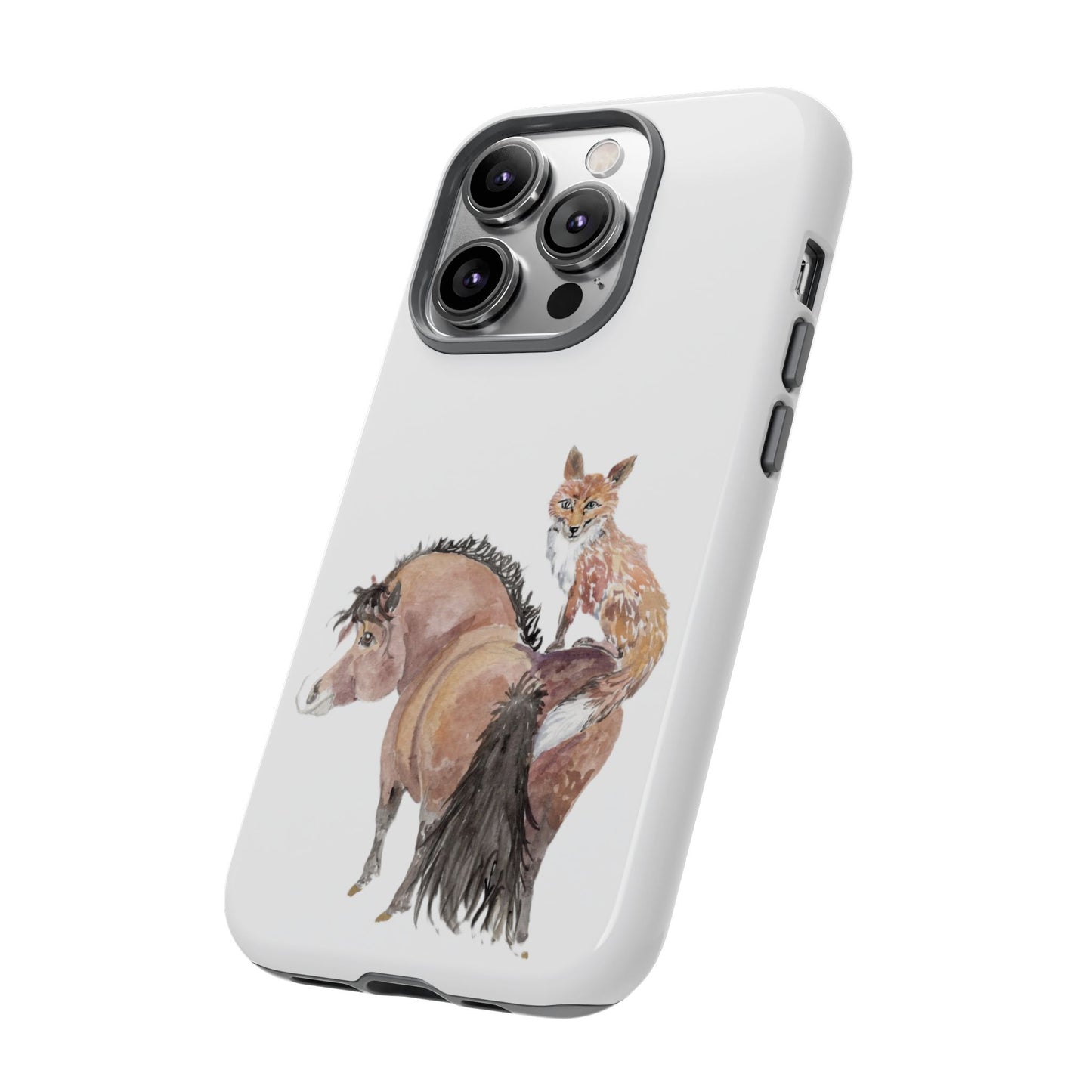 Adorable Little Pony and Fox Friend Tough Phone Case