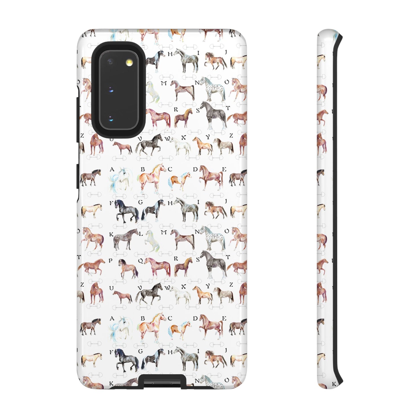 ABC Horse Breeds Tough Phone Case