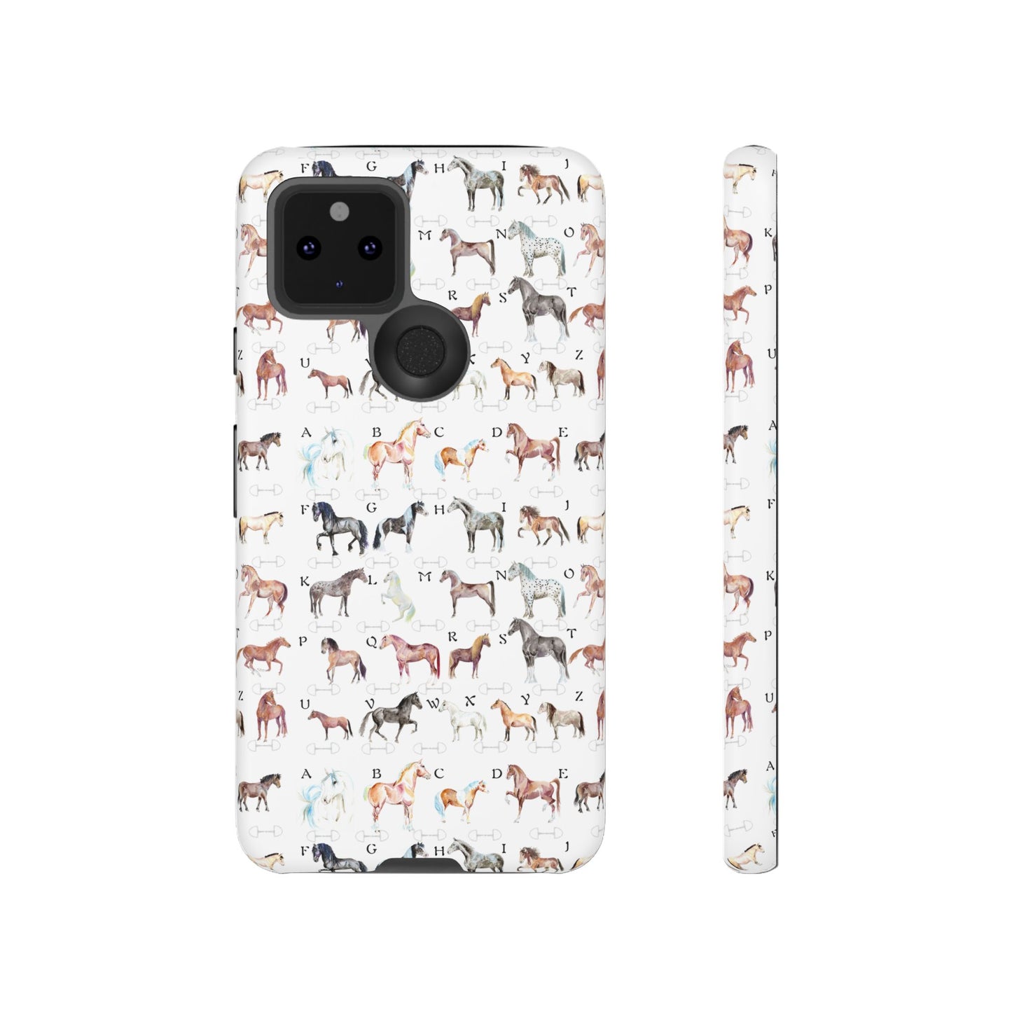ABC Horse Breeds Tough Phone Case
