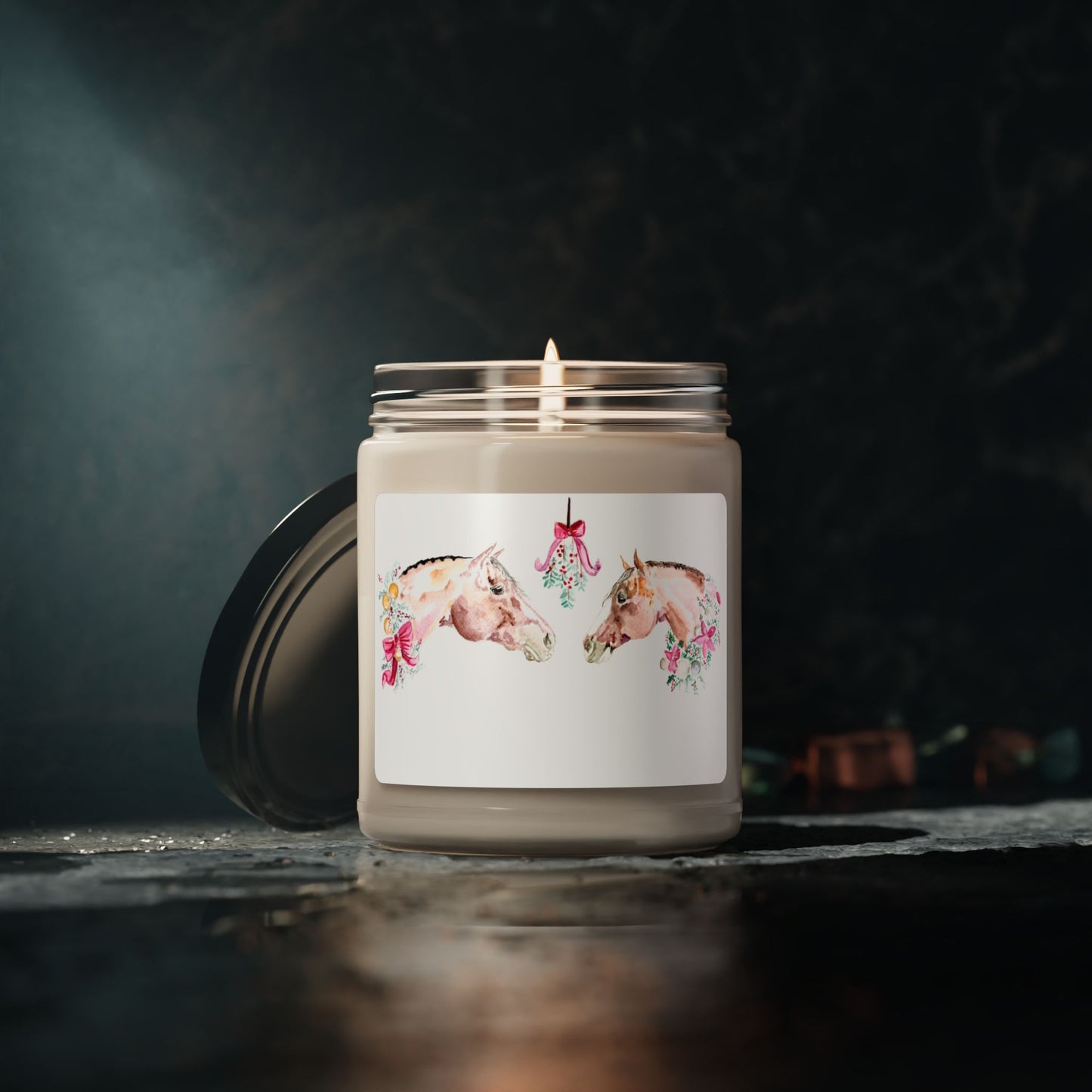 Mistletoe Kiss Scented Soy Candle, 9oz