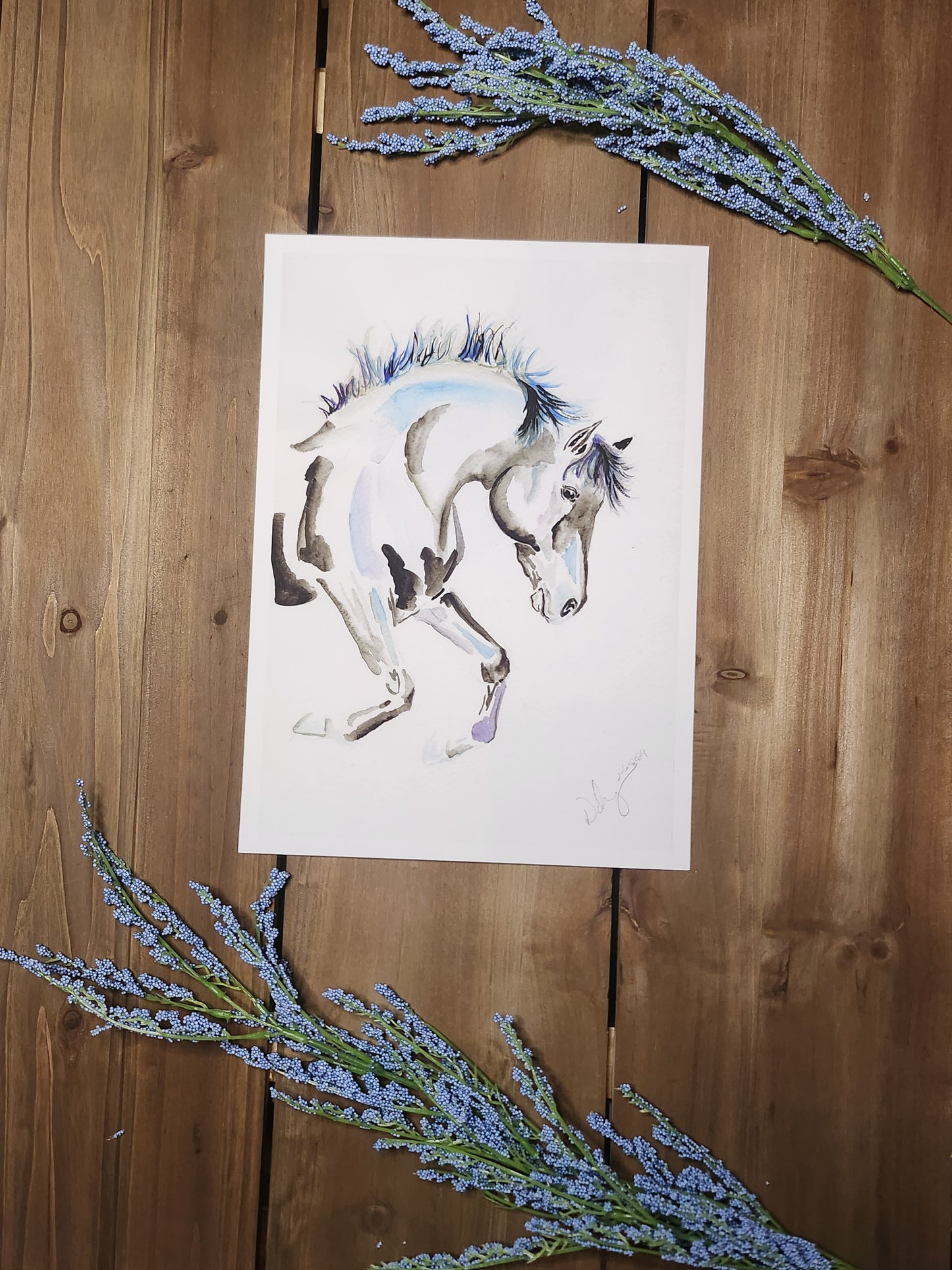 Happy Little Gallop Print - SonaEquestrian