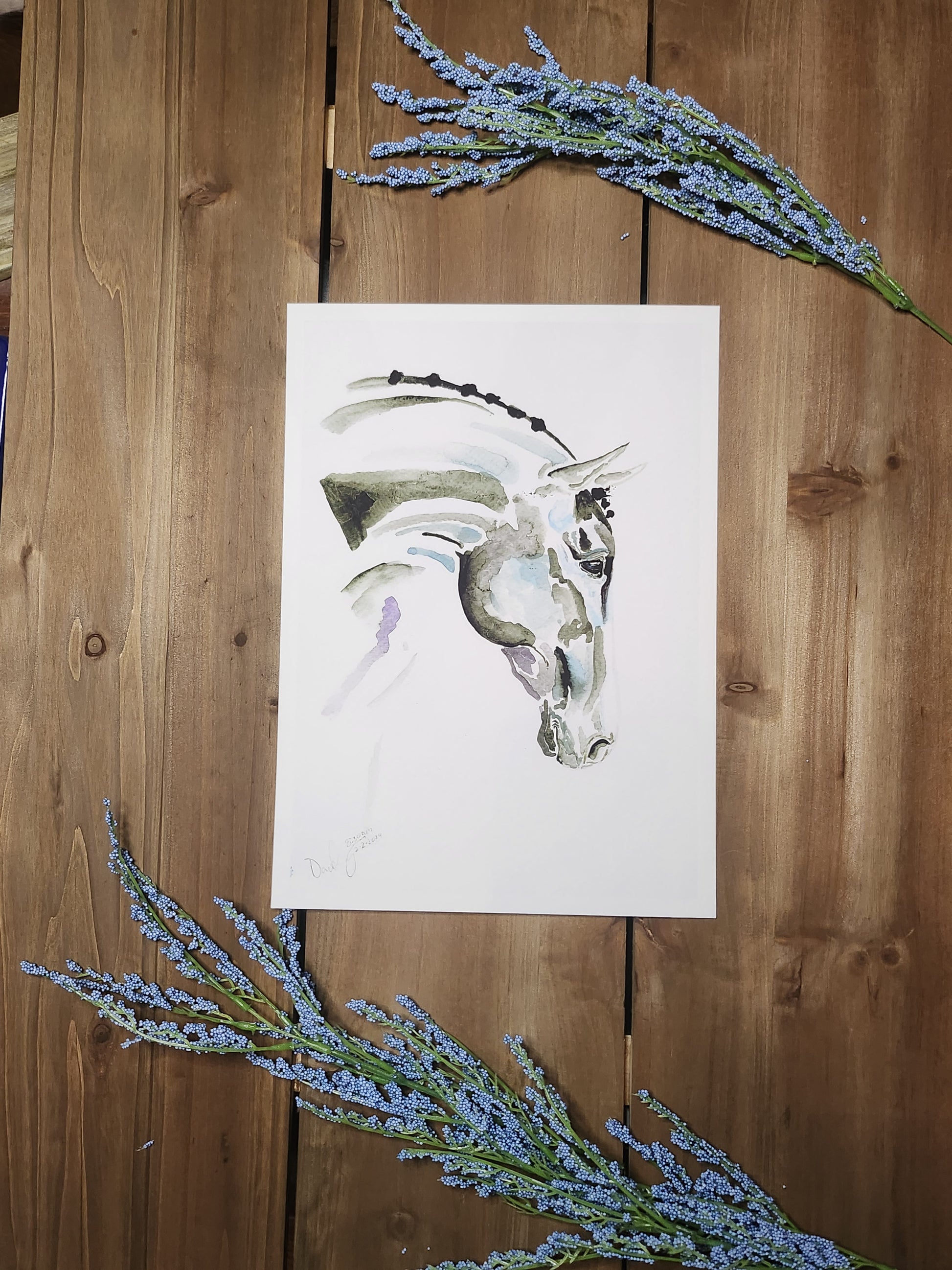 #15 Dedication Print - SonaEquestrian