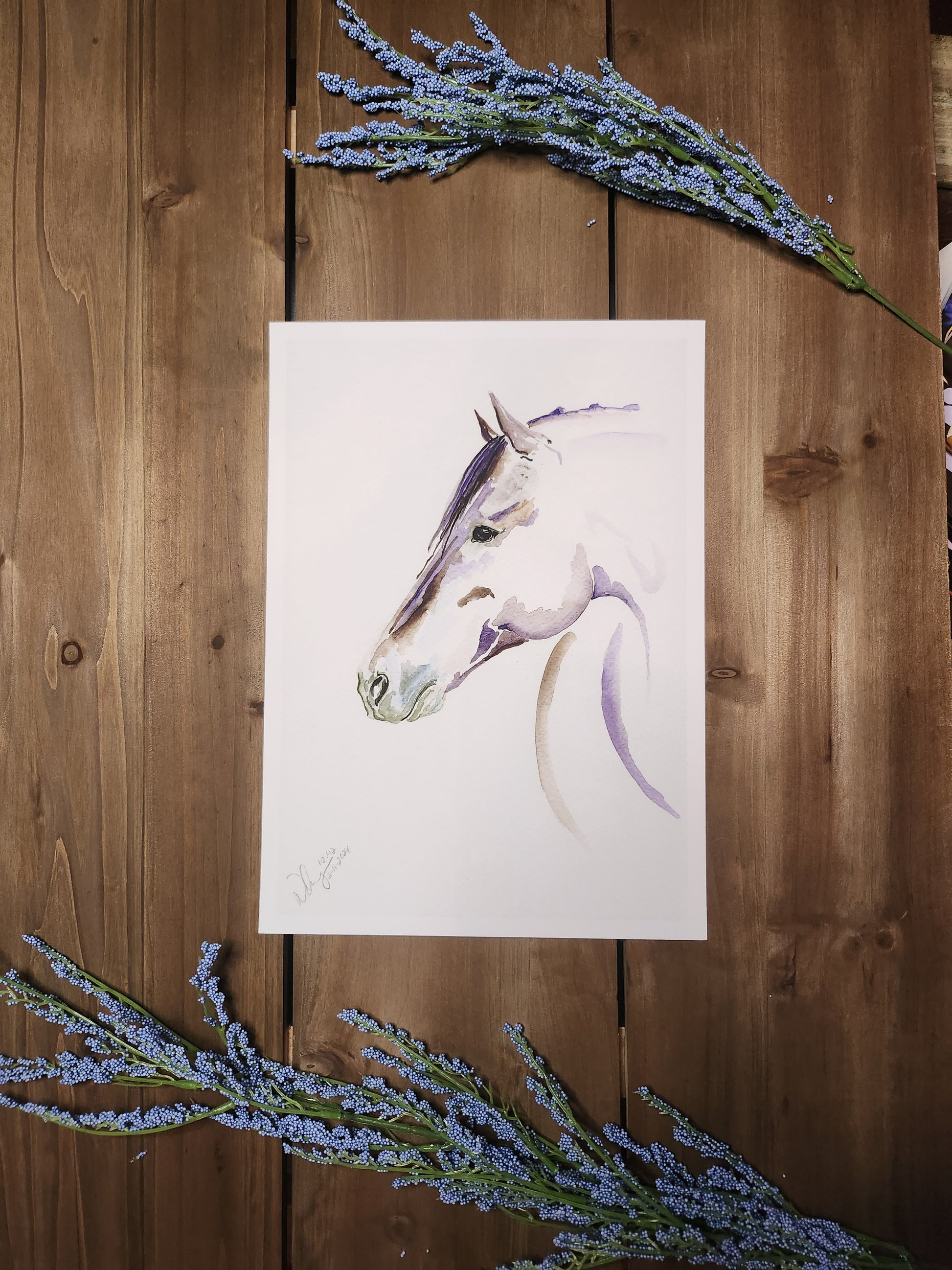 #24 Greeting Print - SonaEquestrian