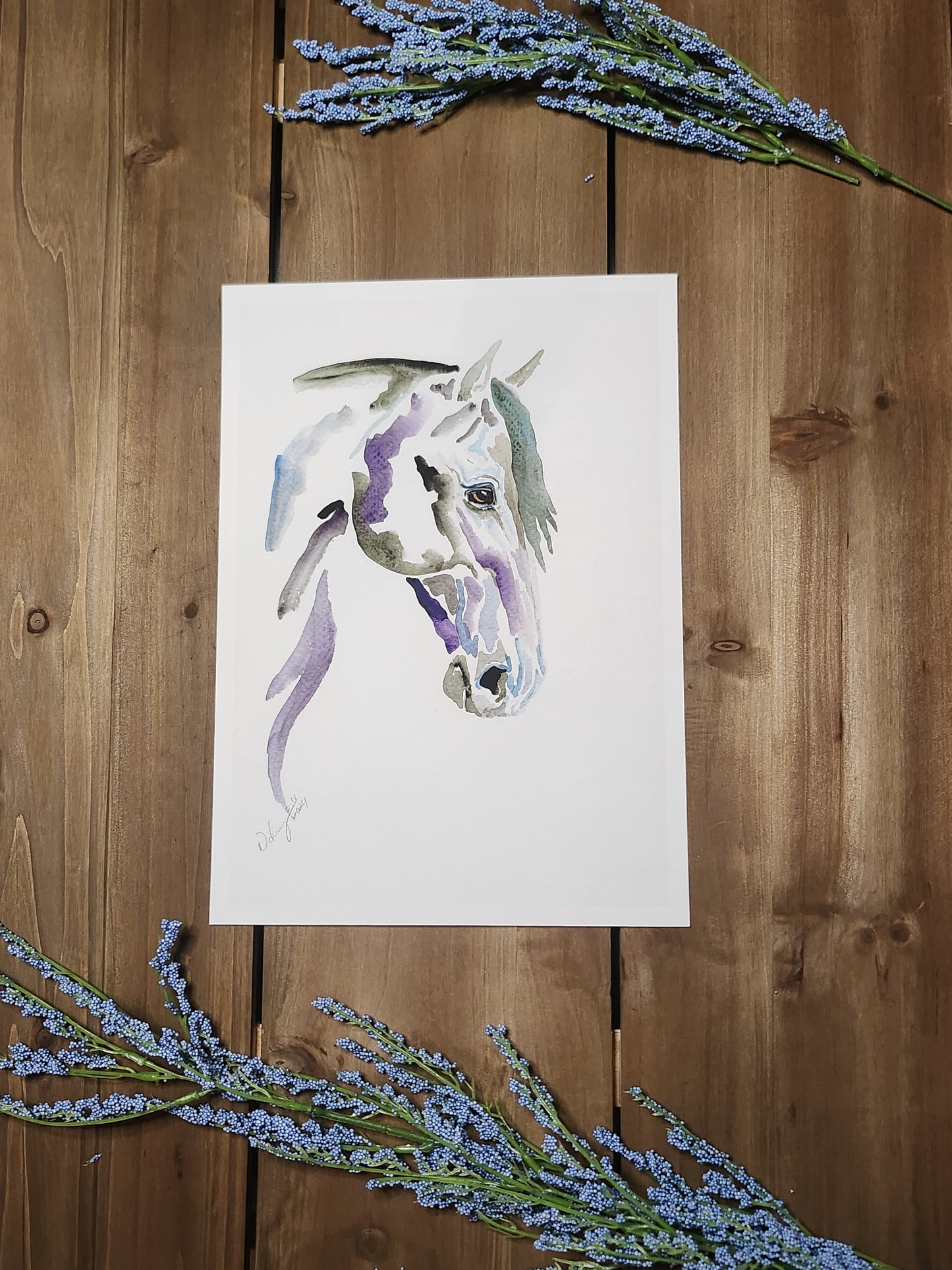 Still Night Print - SonaEquestrian