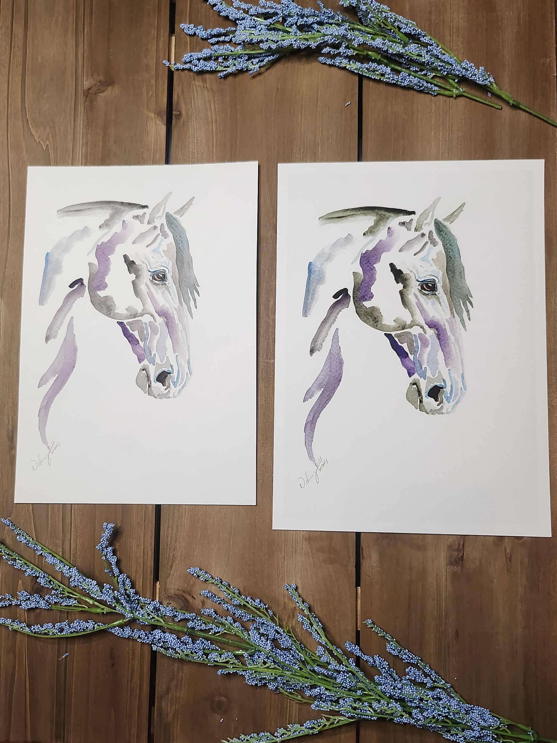 Still Night Print - SonaEquestrian