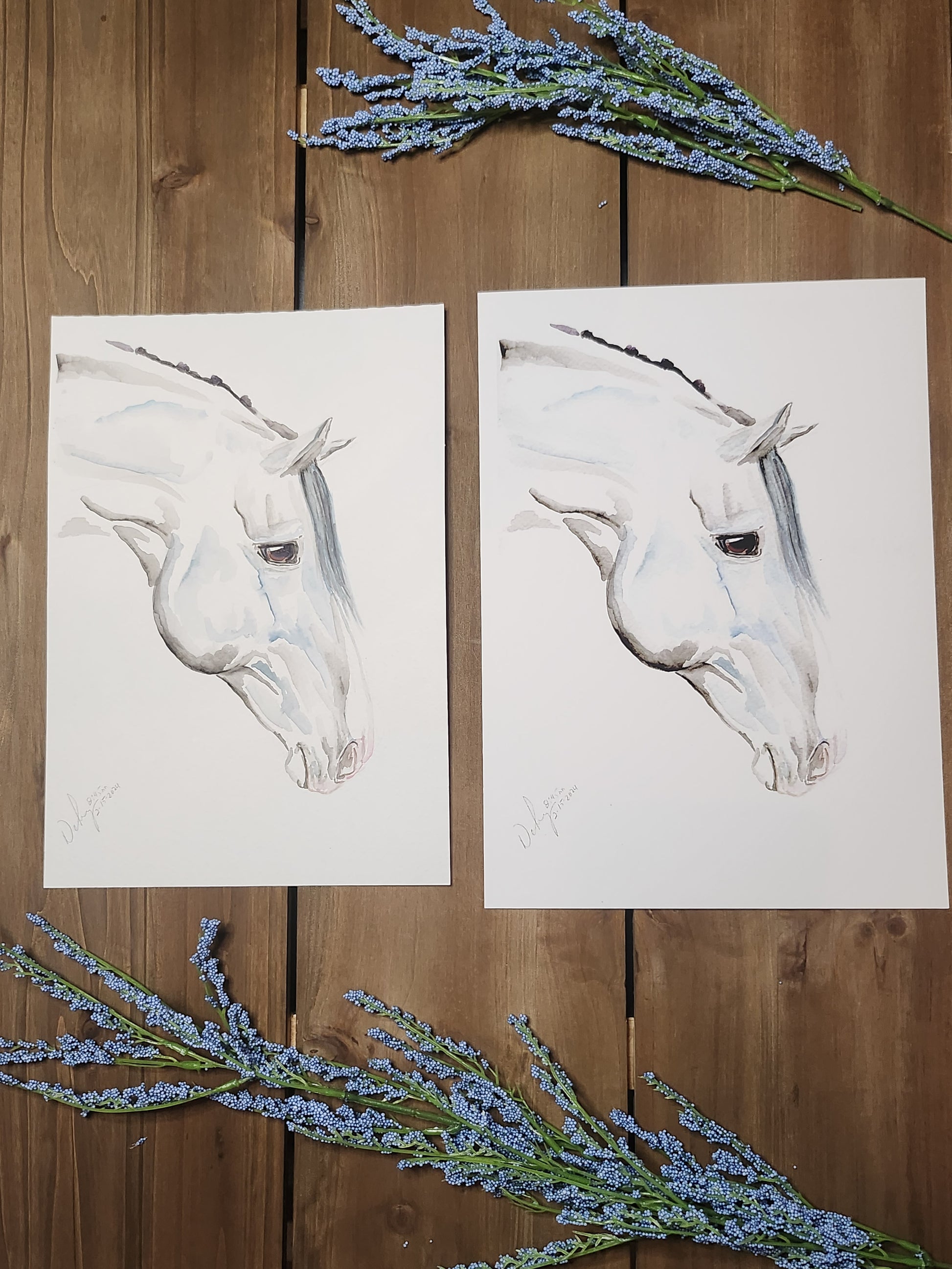 #28 Admiration Print - SonaEquestrian