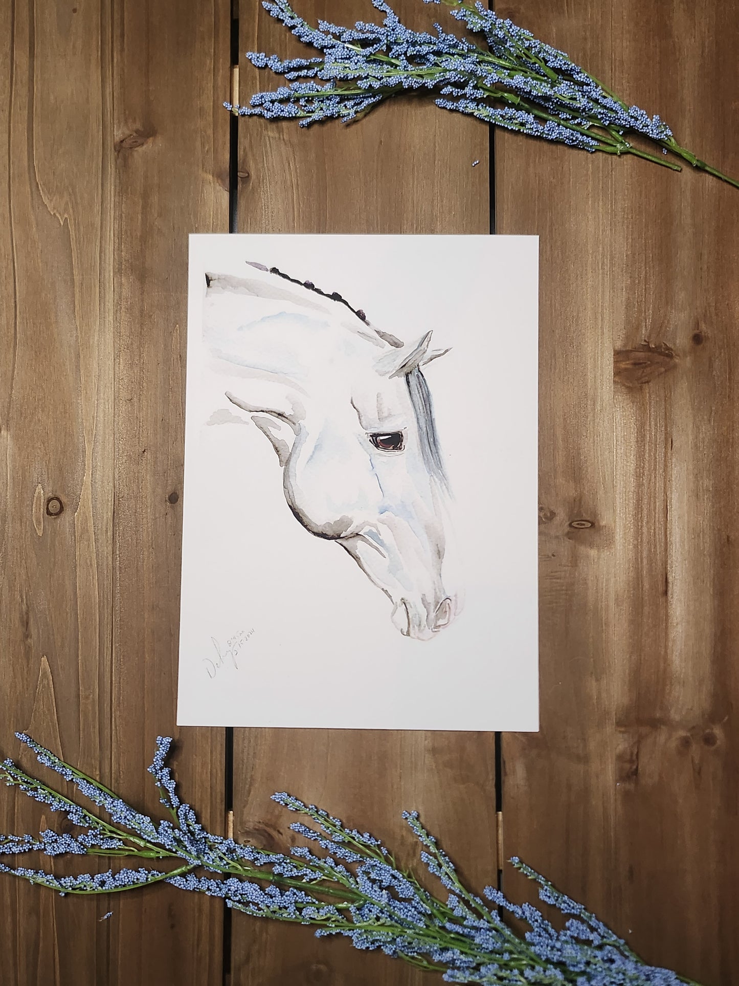 #28 Admiration Print - SonaEquestrian