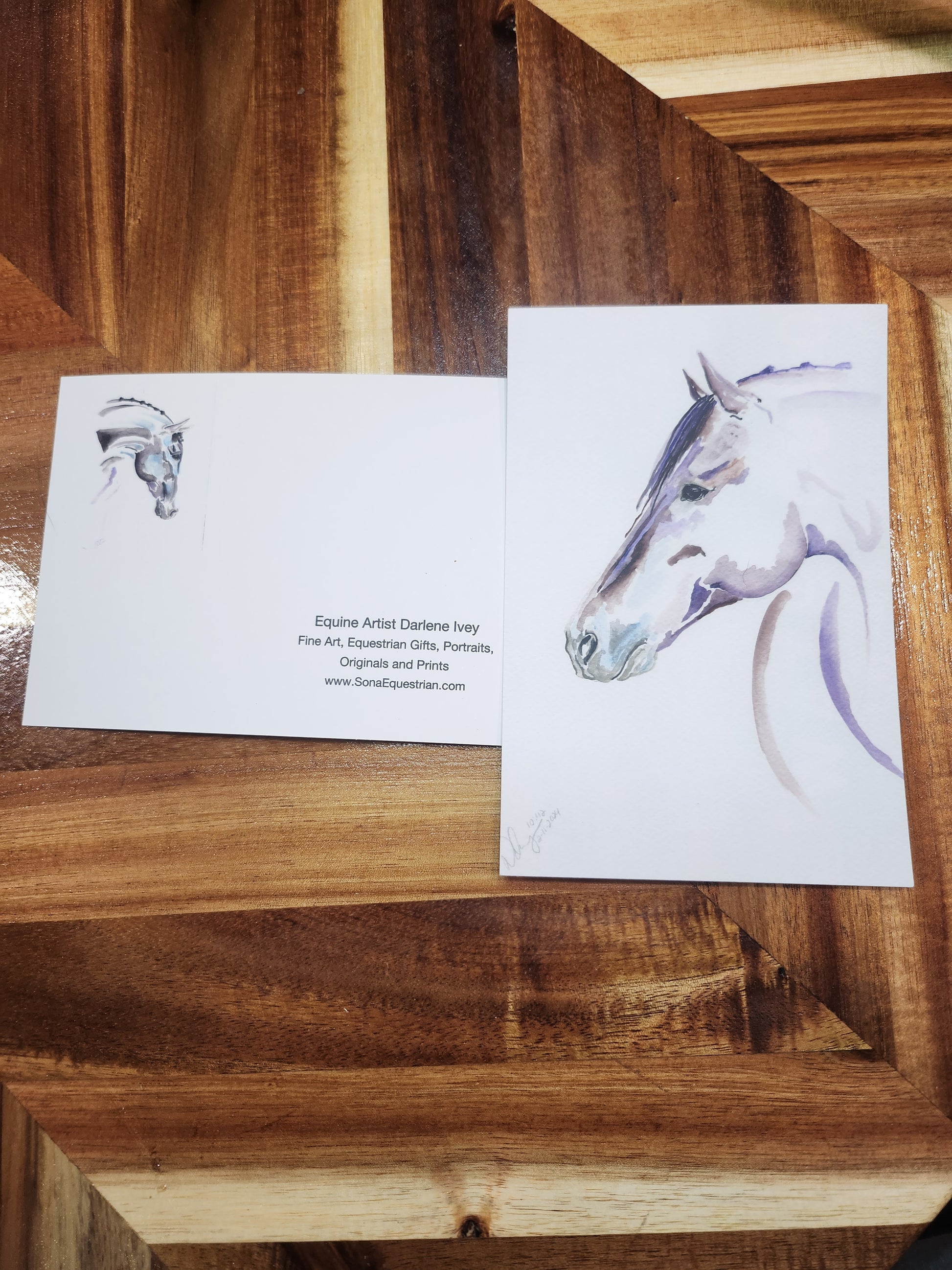 #24 Greetings Postcard (4x6) - SonaEquestrian