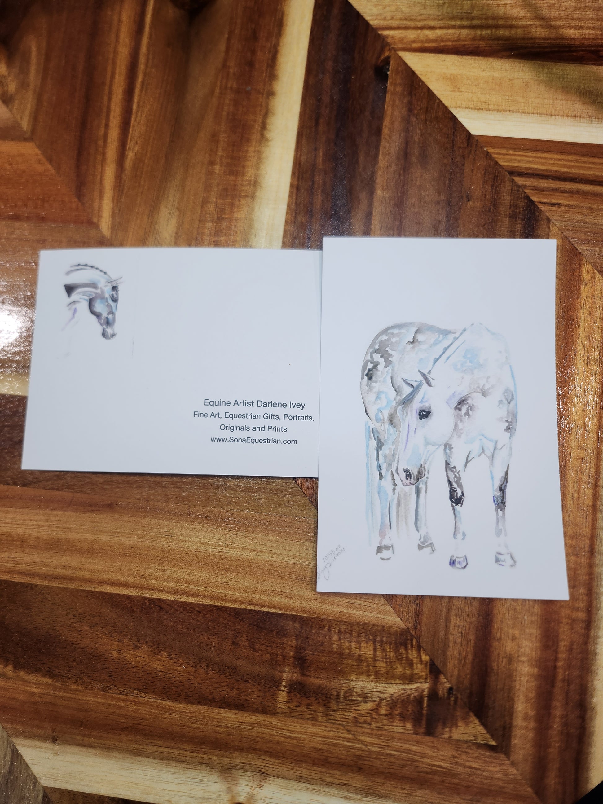 #26 Tuppins Postcard (4x6) - SonaEquestrian